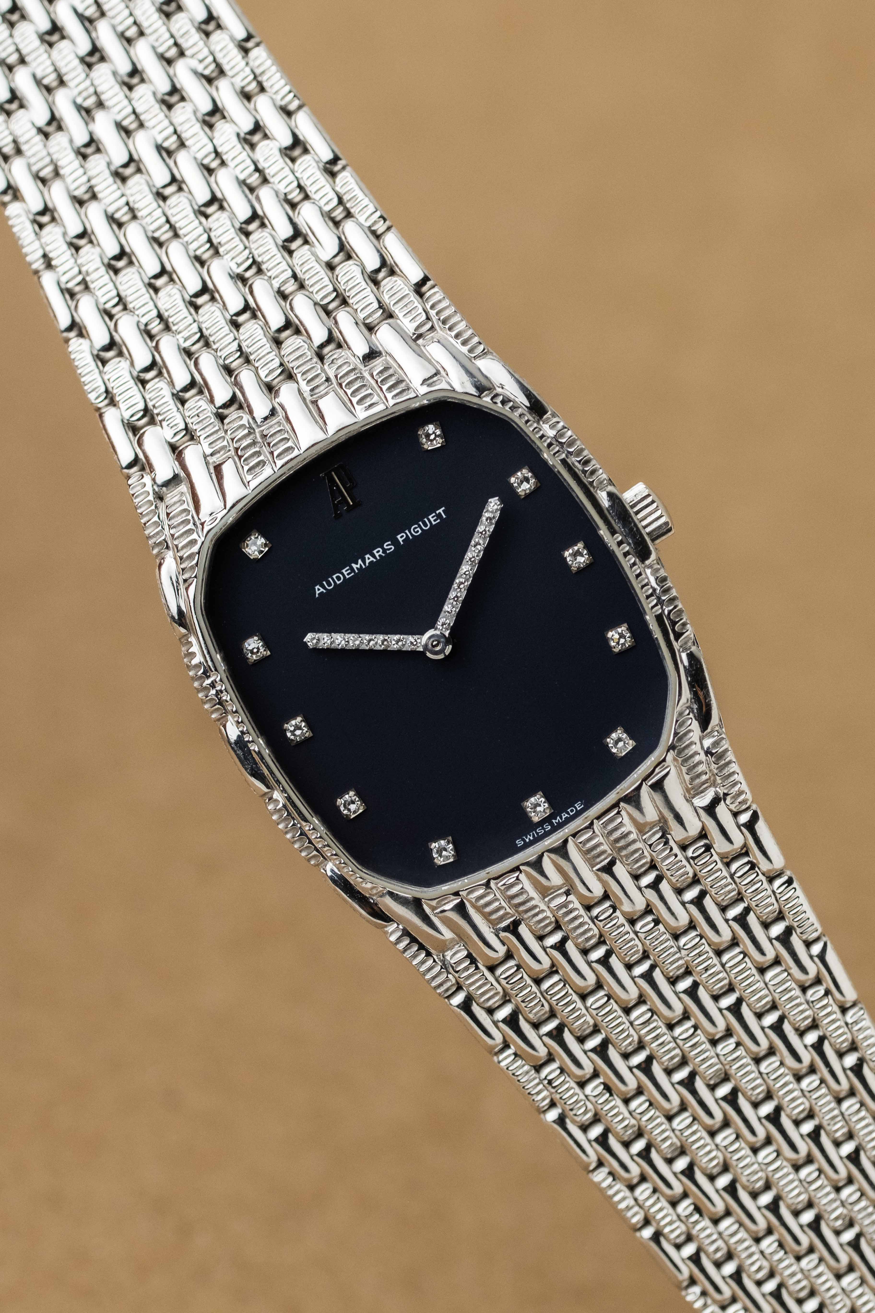 Audemars Piguet Cobra 'Blue Diamond' Dial Ref. 56525 1980s