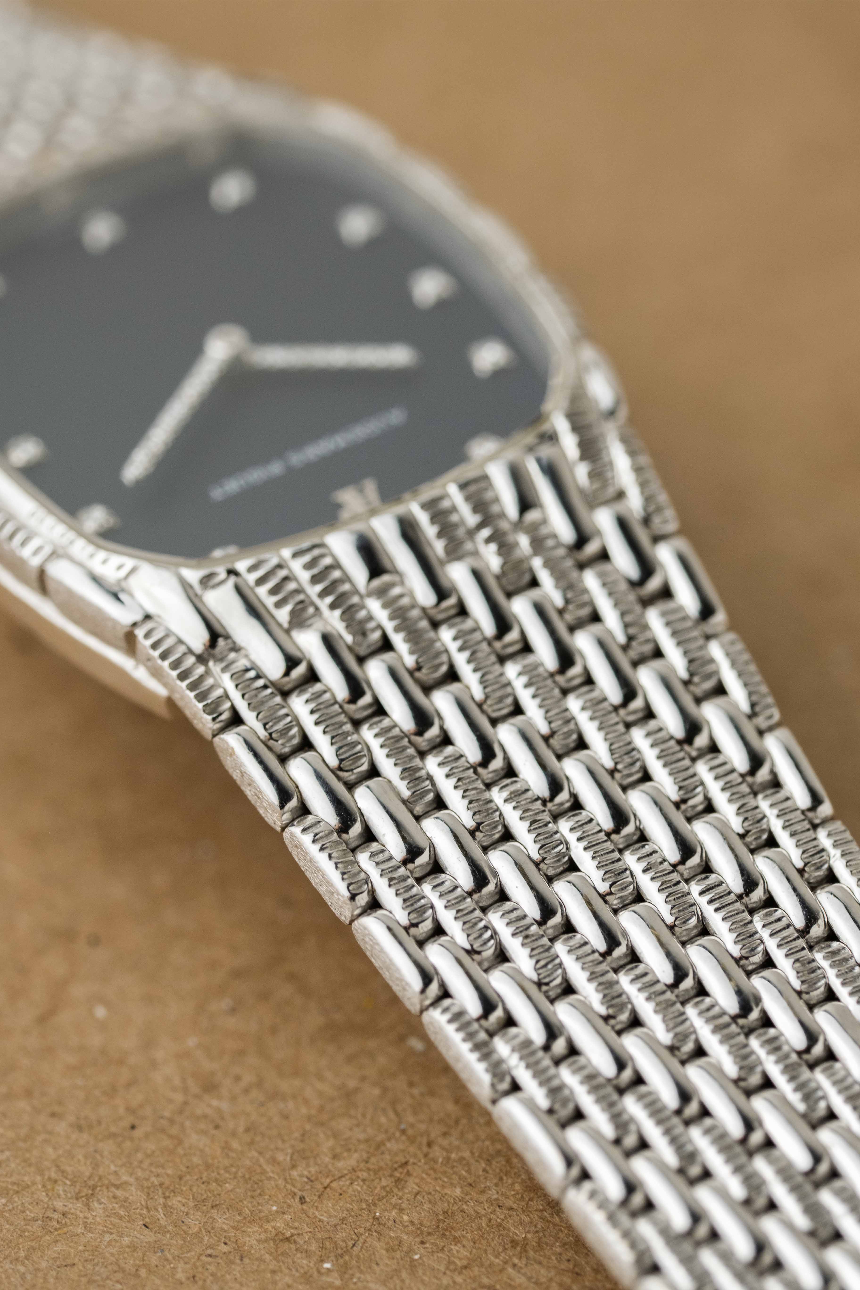 Audemars Piguet Cobra 'Blue Diamond' Dial Ref. 56525 1980s