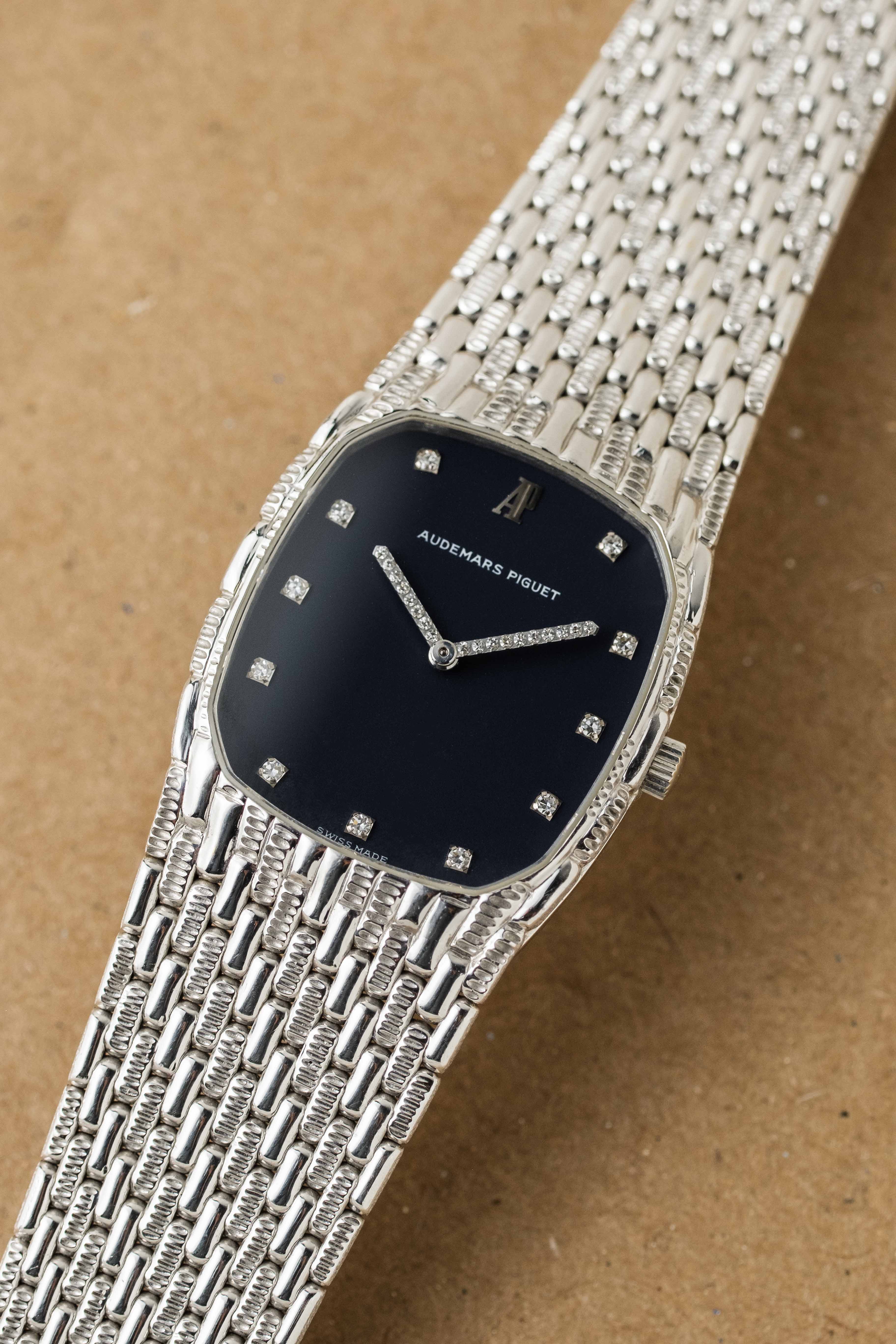 Audemars Piguet Cobra 'Blue Diamond' Dial Ref. 56525 1980s