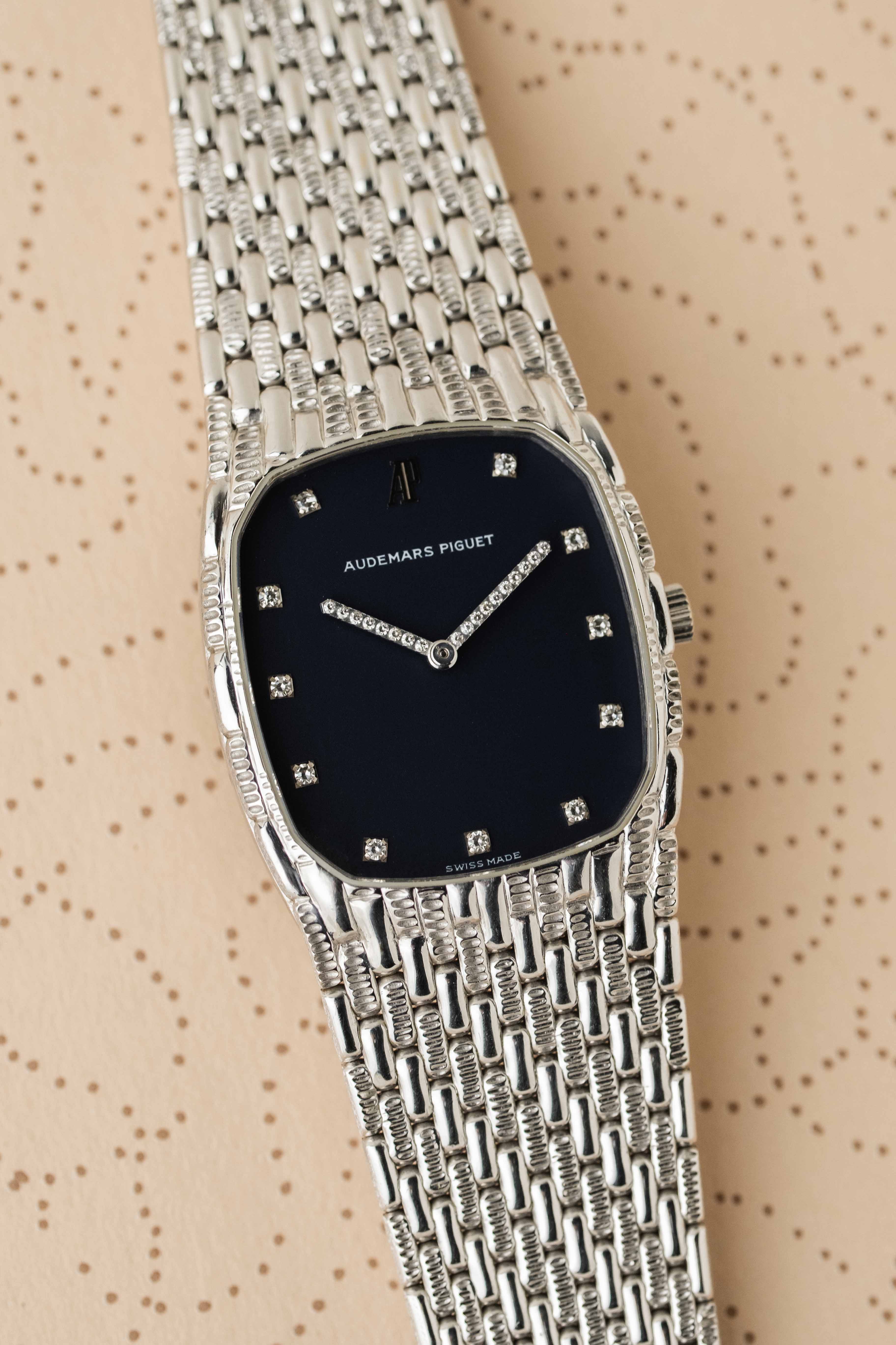 Audemars Piguet Cobra 'Blue Diamond' Dial Ref. 56525 1980s