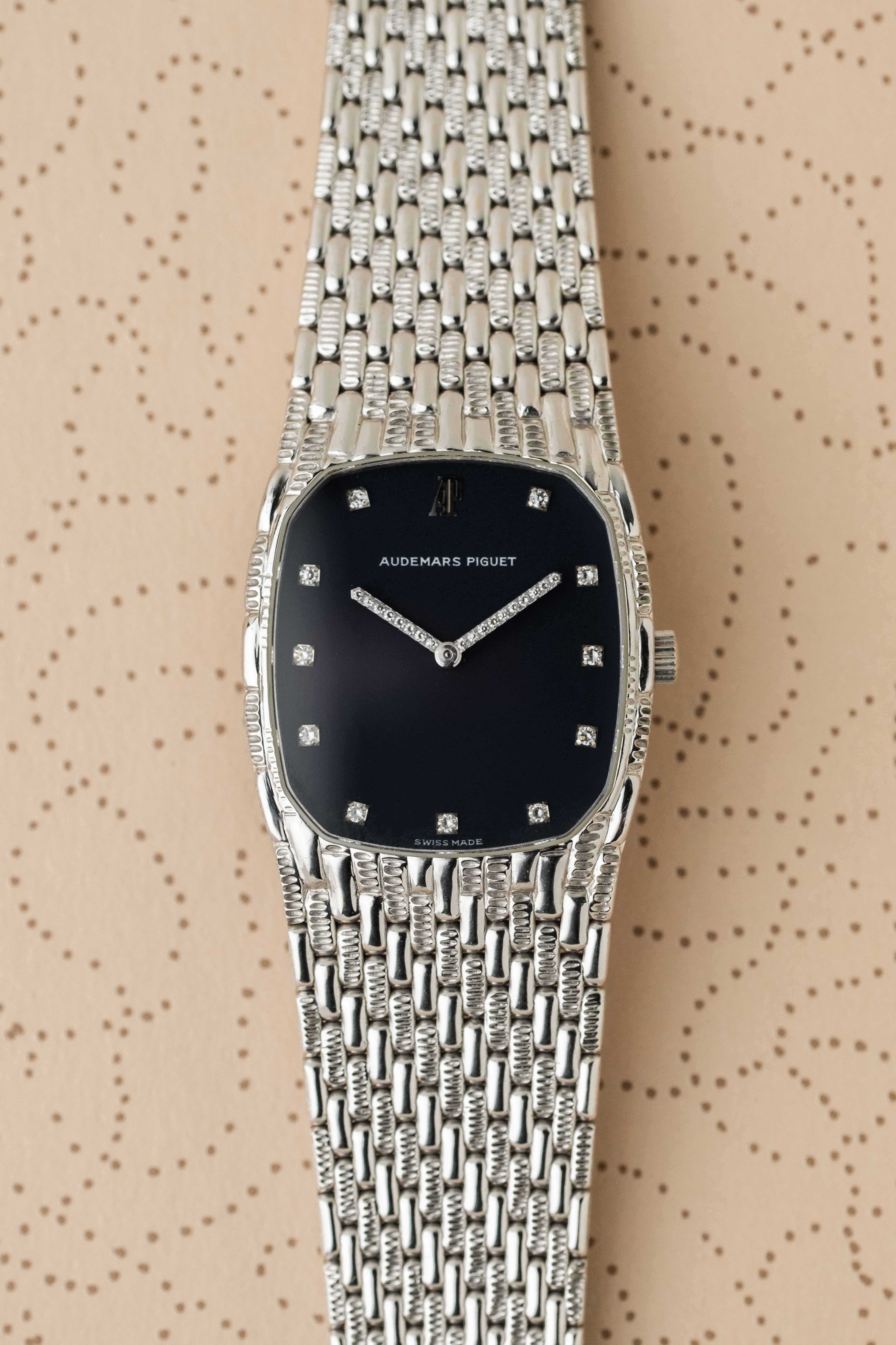 Audemars Piguet Cobra 'Blue Diamond' Dial Ref. 56525 1980s