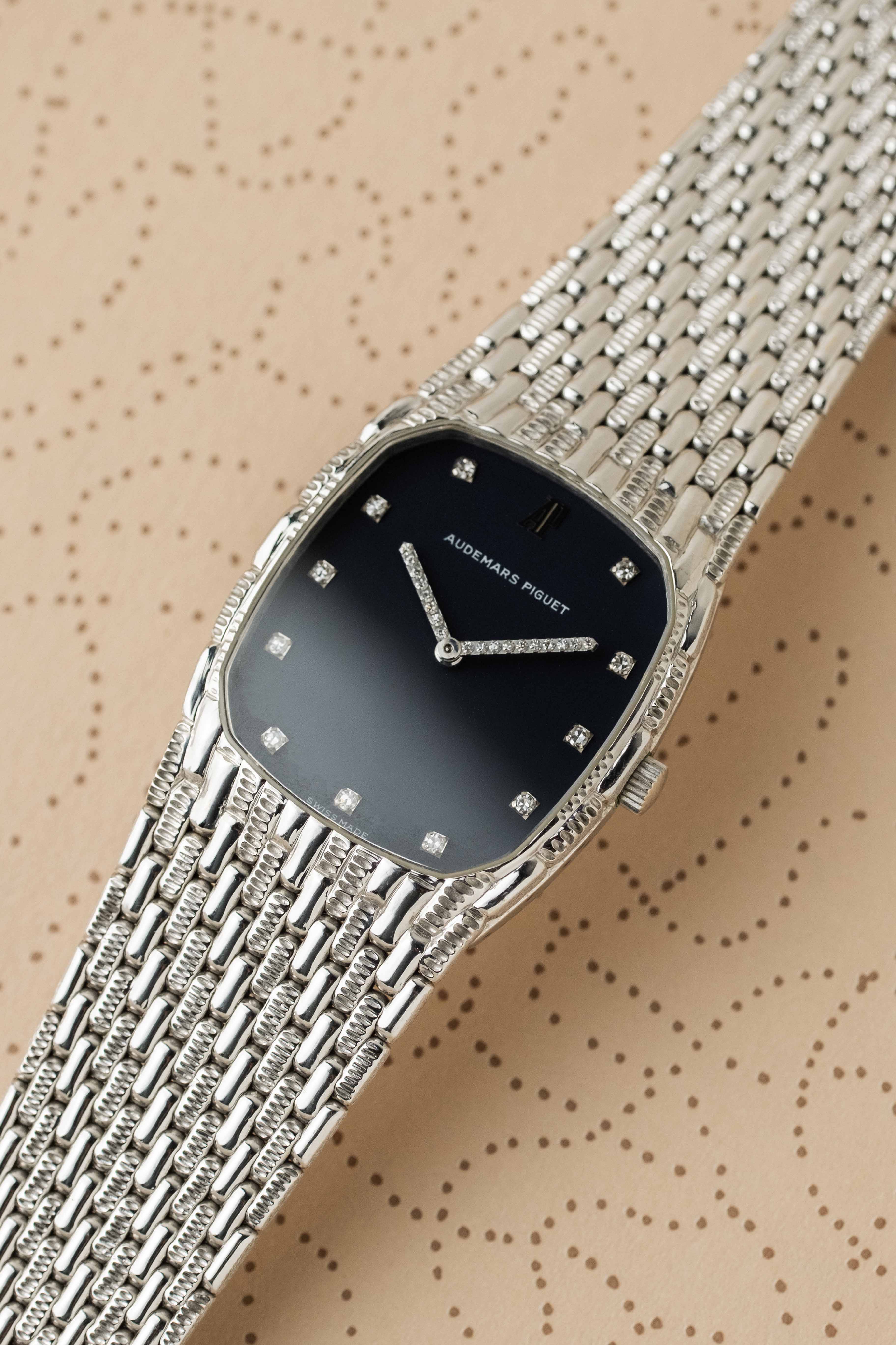 Audemars Piguet Cobra 'Blue Diamond' Dial Ref. 56525 1980s