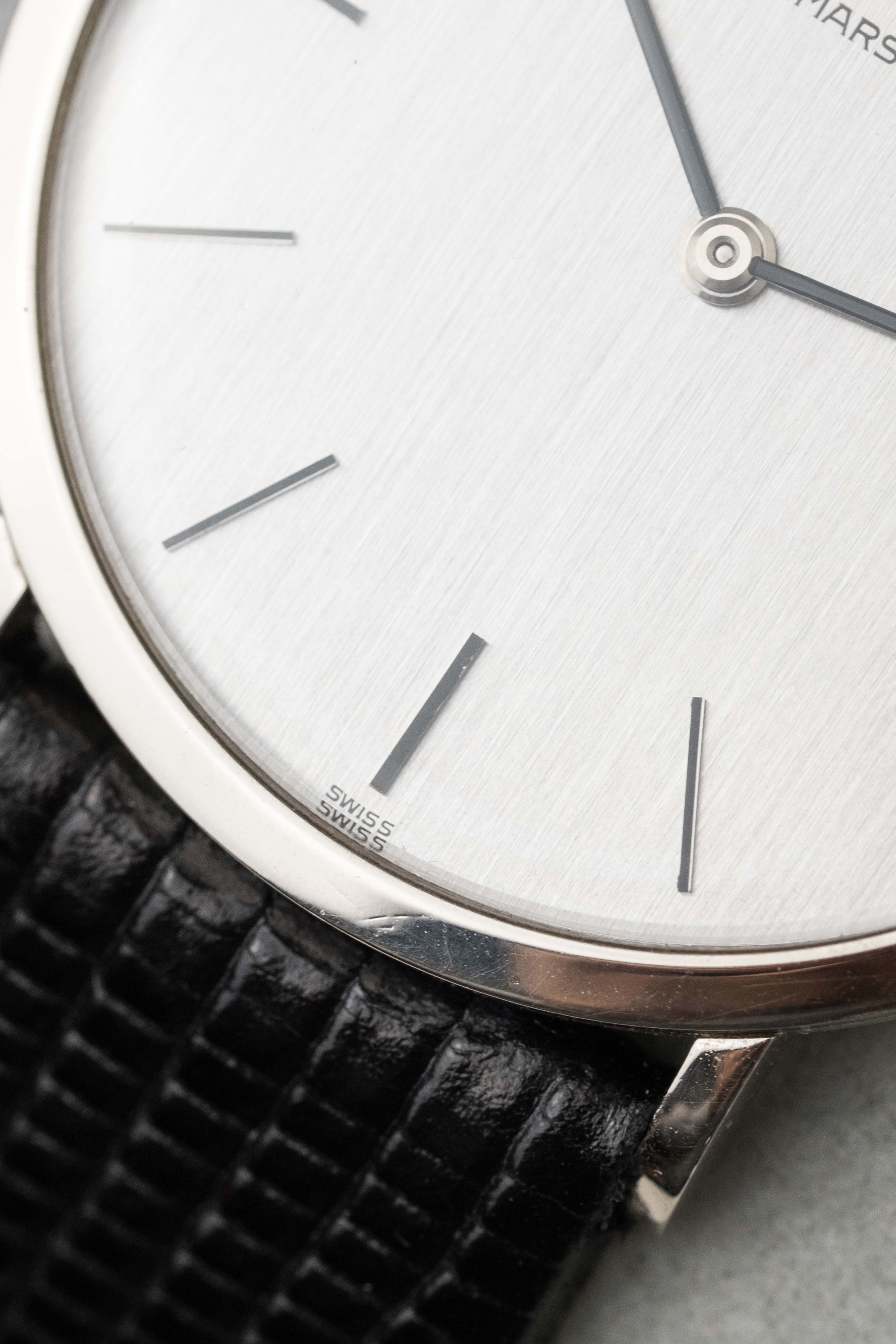 Audemars Piguet Ultra Thin 'Steel Dial' Dress Watch 1970's