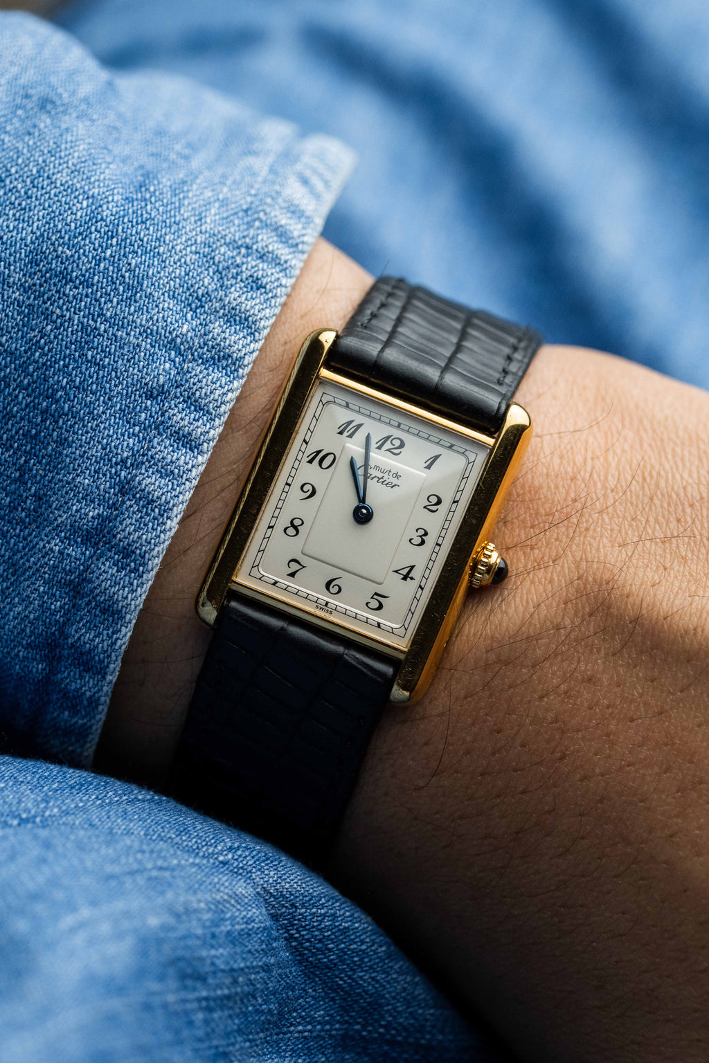 Cartier Tank Must De Cartier Ref. 590005 'Breguet' Dial 1990s