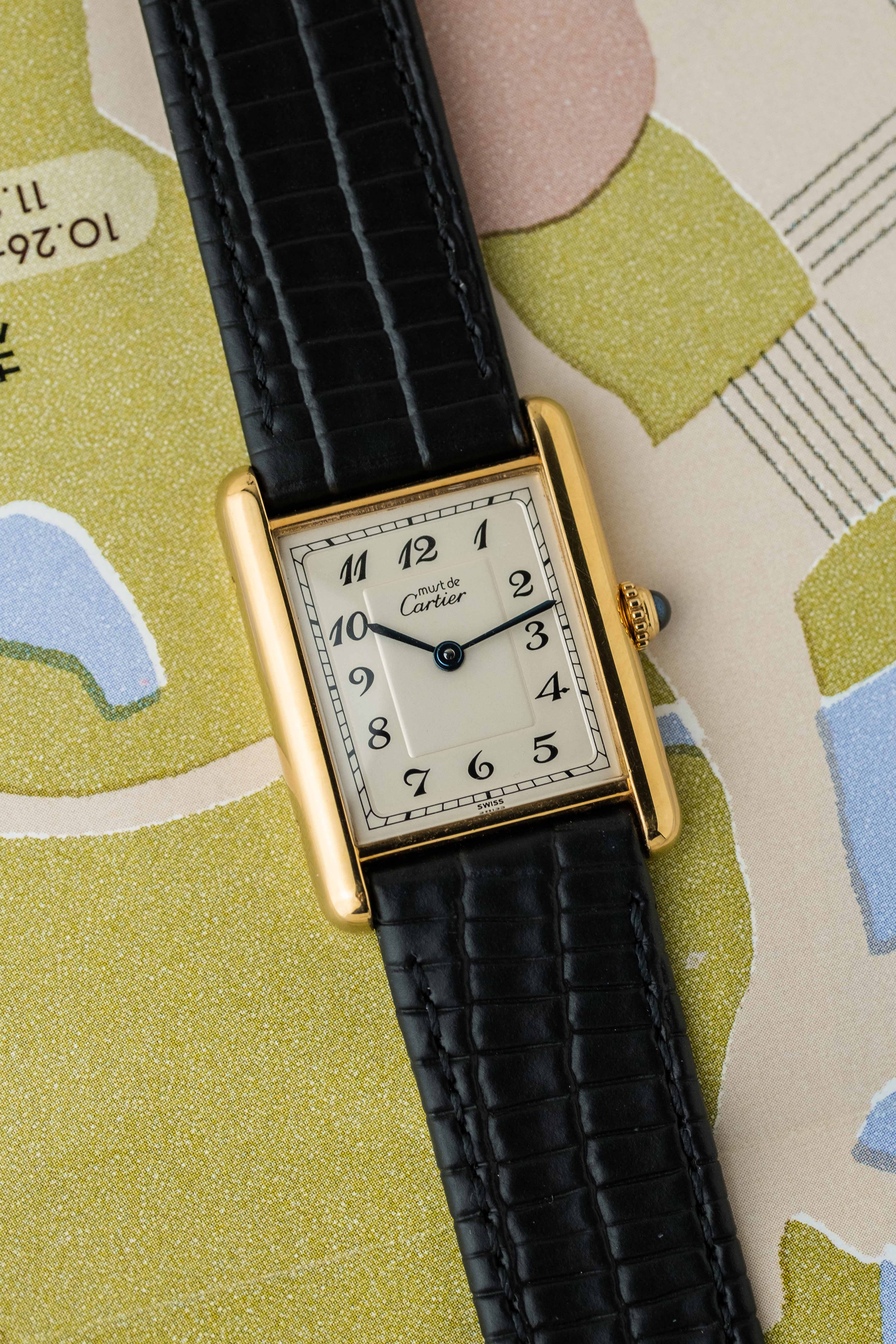 Cartier Tank Must De Cartier Ref. 590005 'Breguet' Dial 1990s