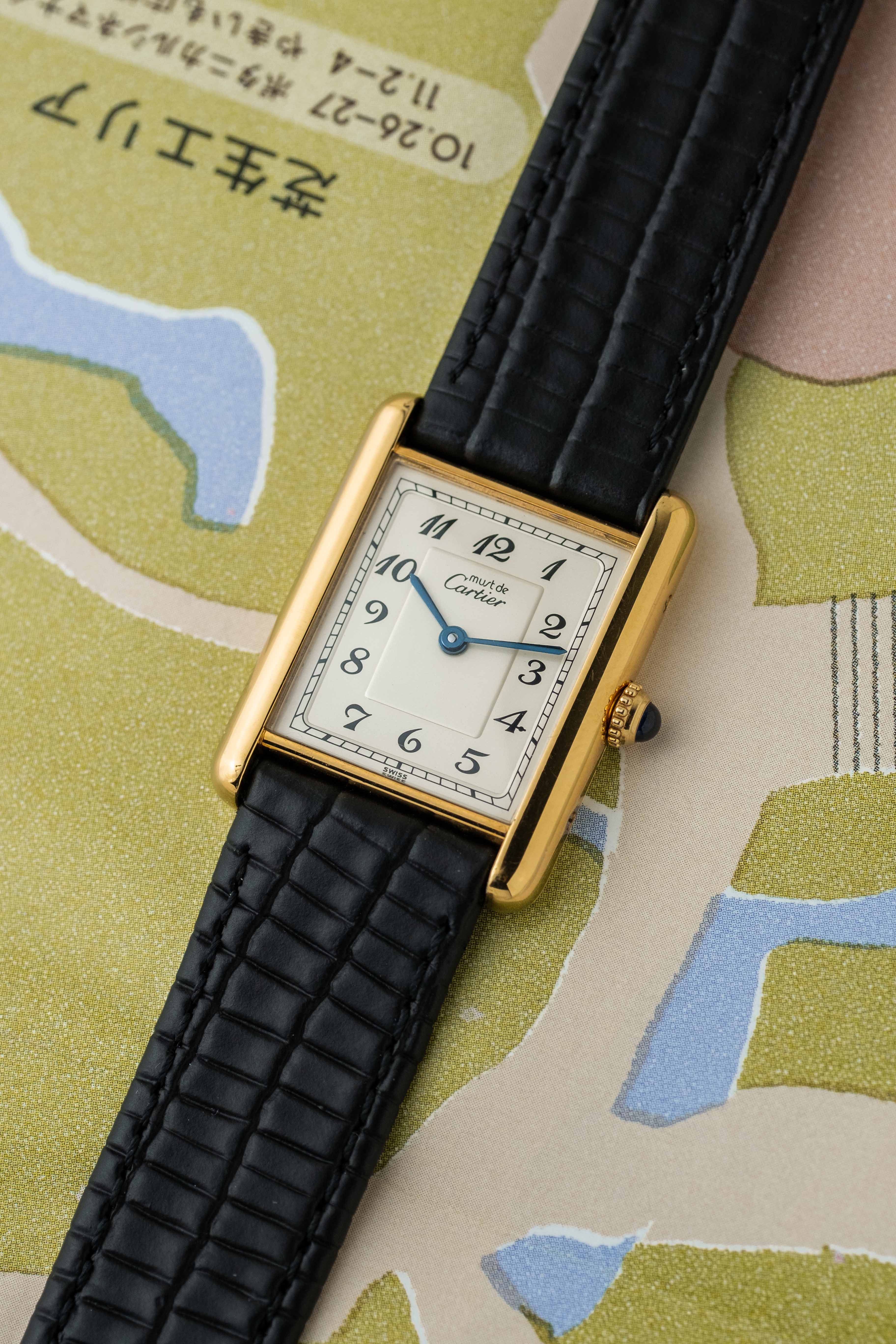 Cartier Tank Must De Cartier Ref. 590005 'Breguet' Dial 1990s