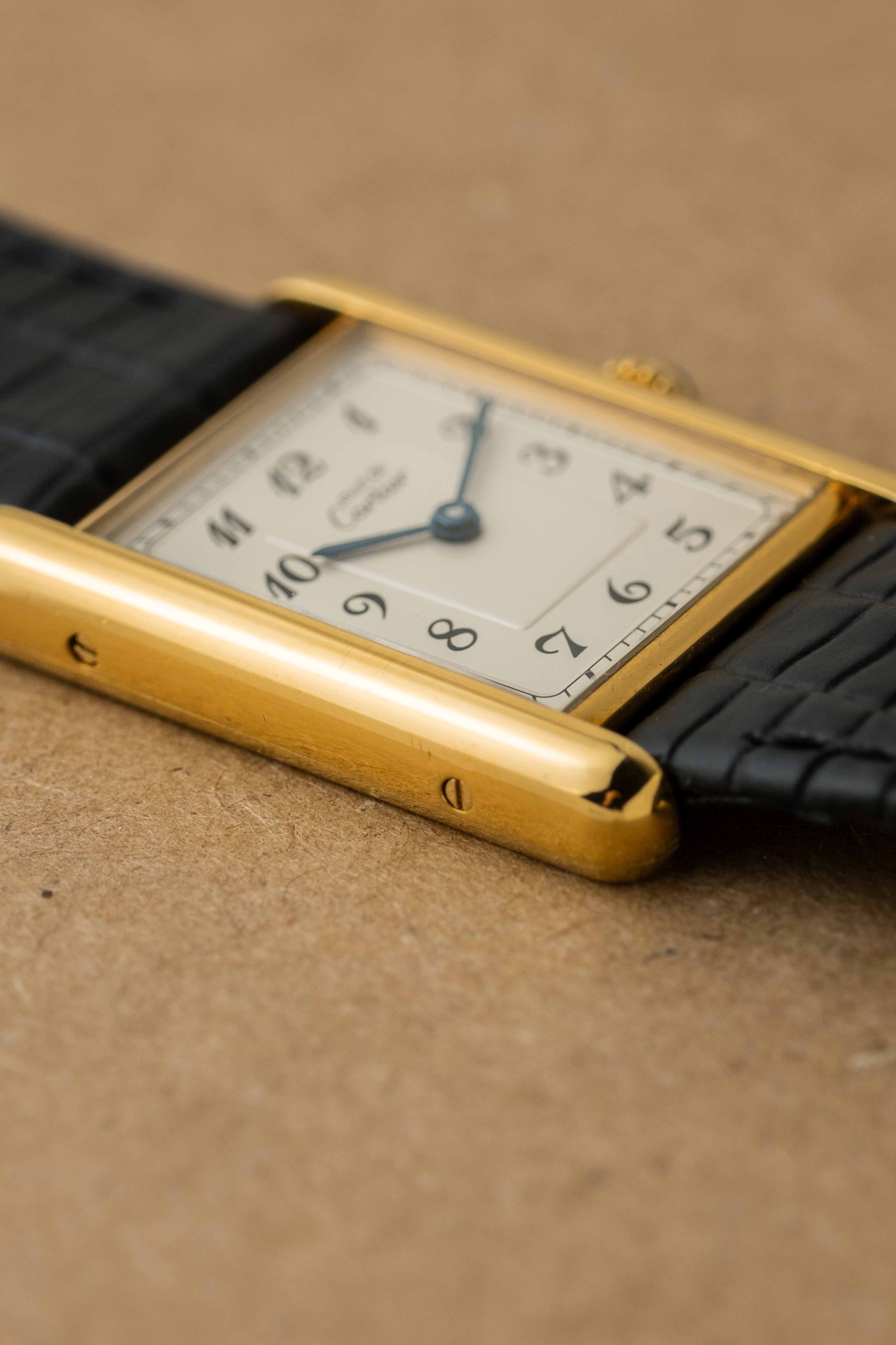 Cartier Tank Must De Cartier Ref. 590005 'Breguet' Dial 1990s