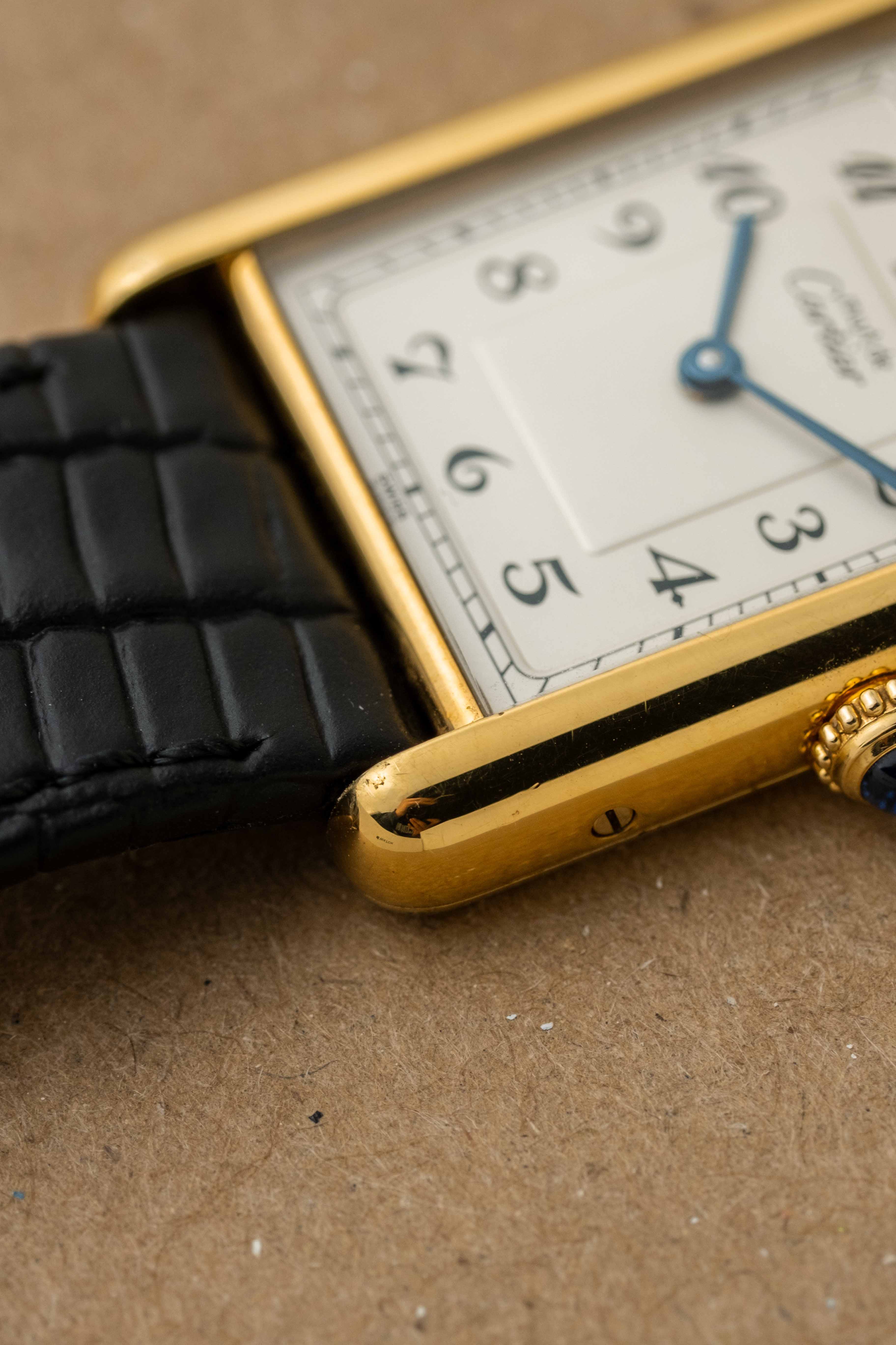 Cartier Tank Must De Cartier Ref. 590005 'Breguet' Dial 1990s