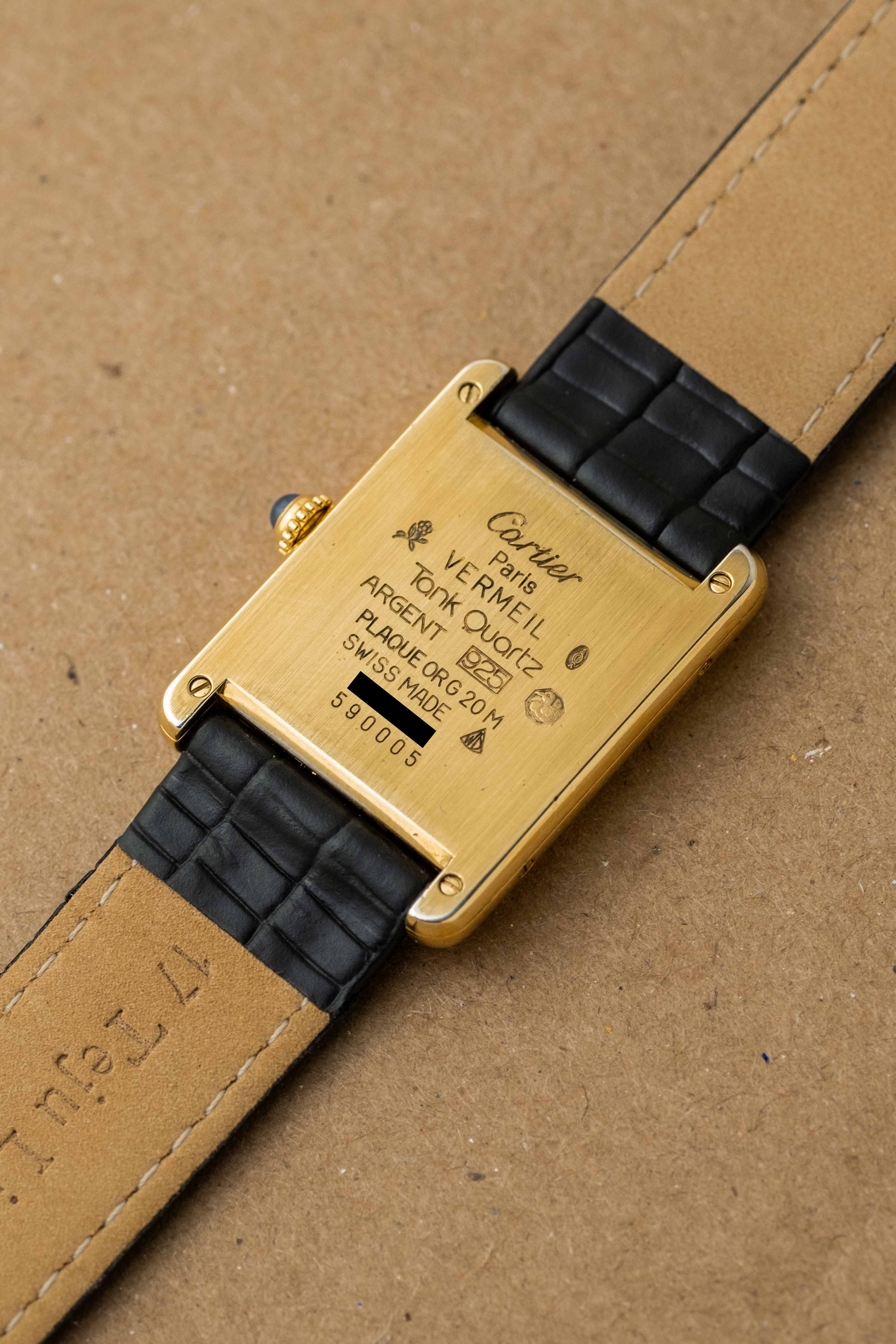 Cartier Tank Must De Cartier Ref. 590005 'Breguet' Dial 1990s