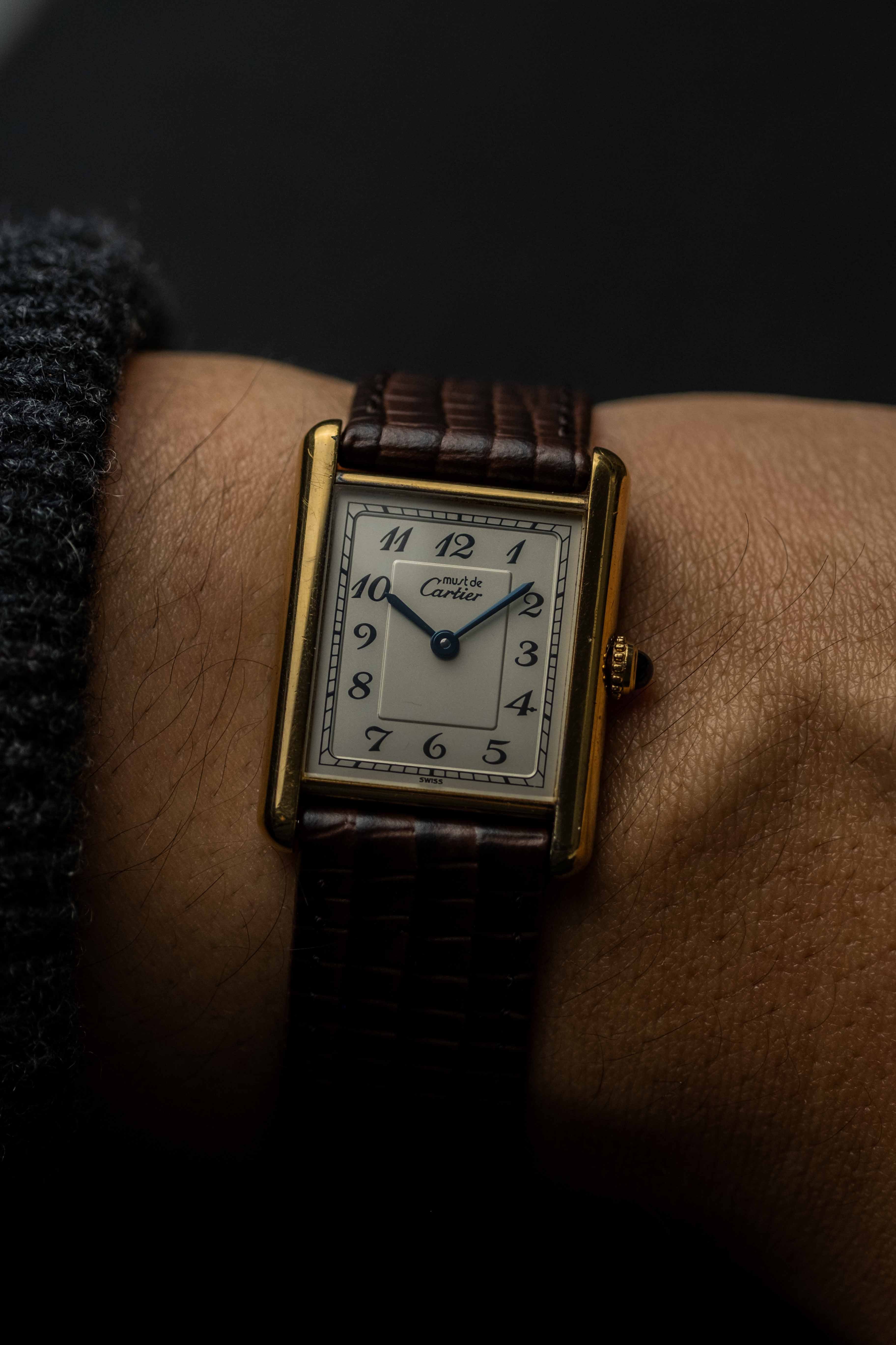 Cartier Tank Must De Cartier Ref. 590005 'Breguet' Dial 1990s