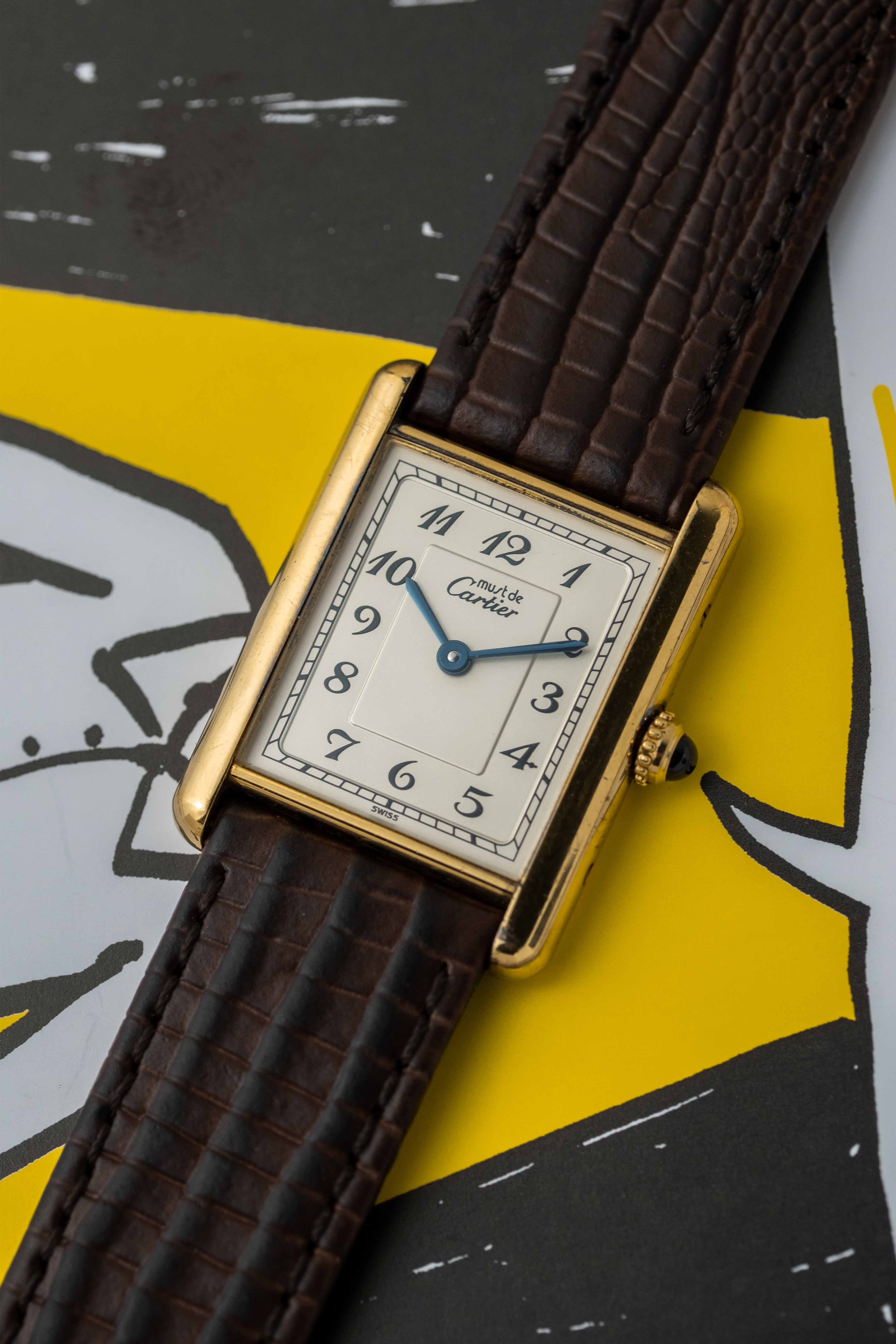 Cartier Tank Must De Cartier Ref. 590005 'Breguet' Dial 1990s