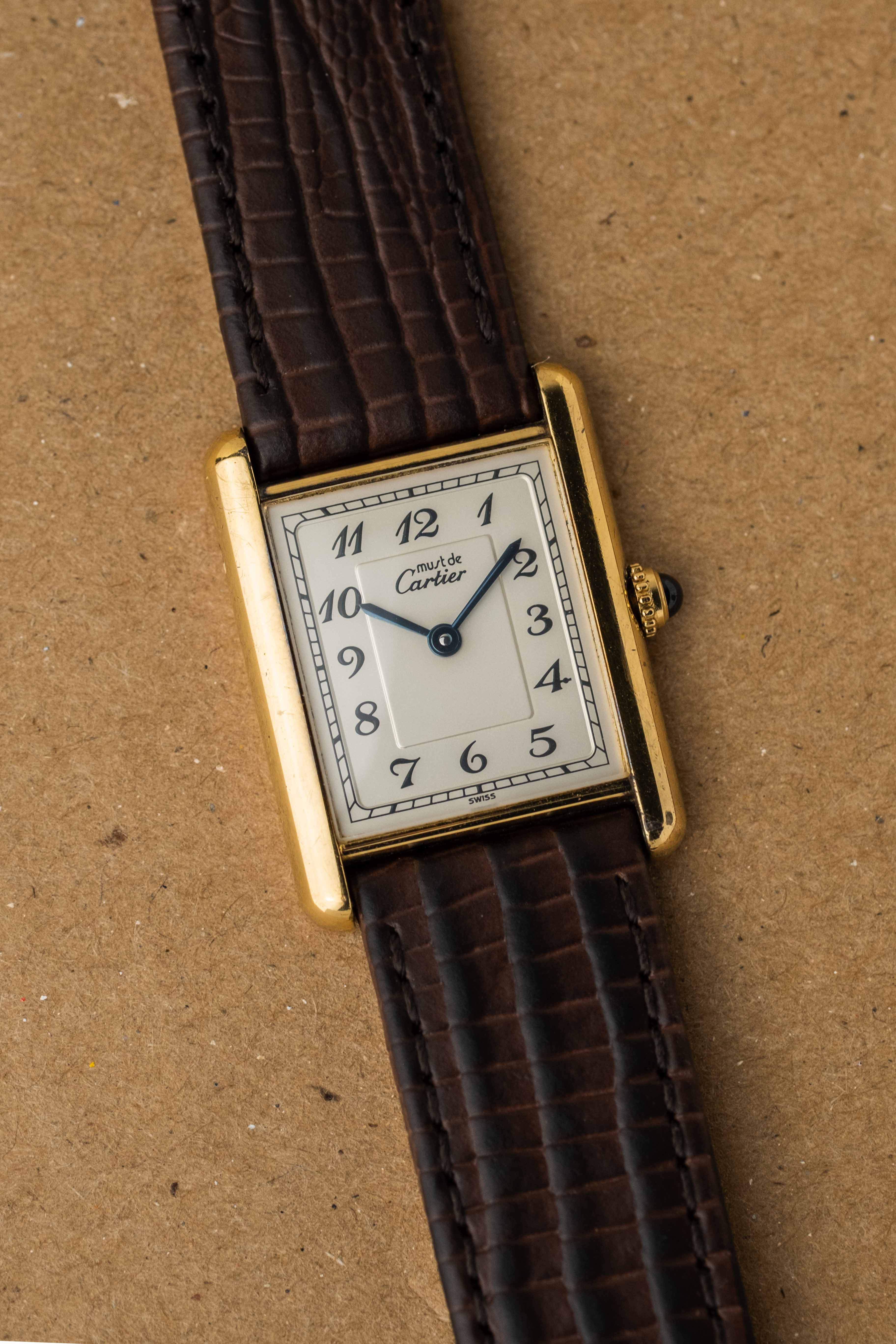 Cartier Tank Must De Cartier Ref. 590005 'Breguet' Dial 1990s