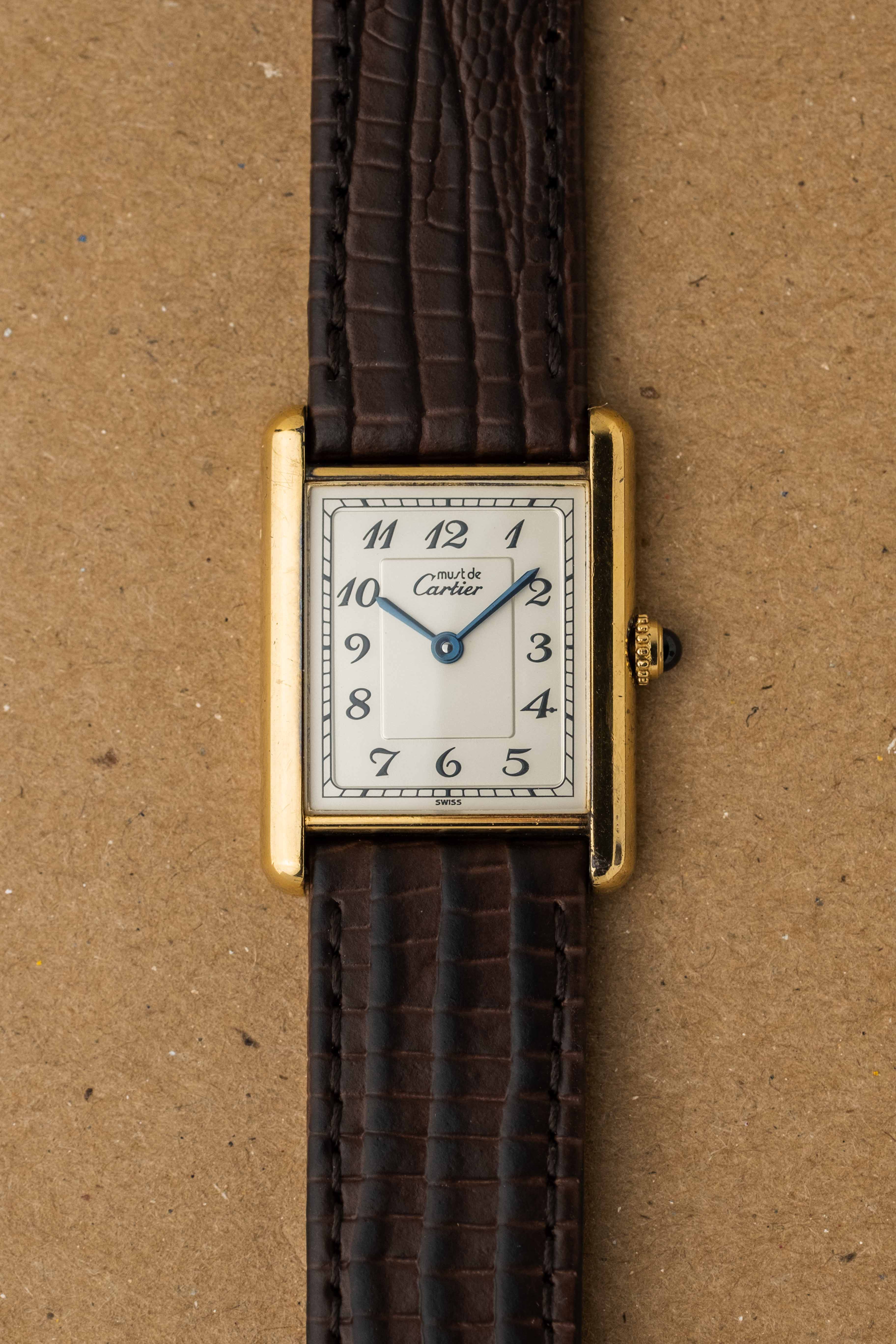 Cartier Tank Must De Cartier Ref. 590005 'Breguet' Dial 1990s