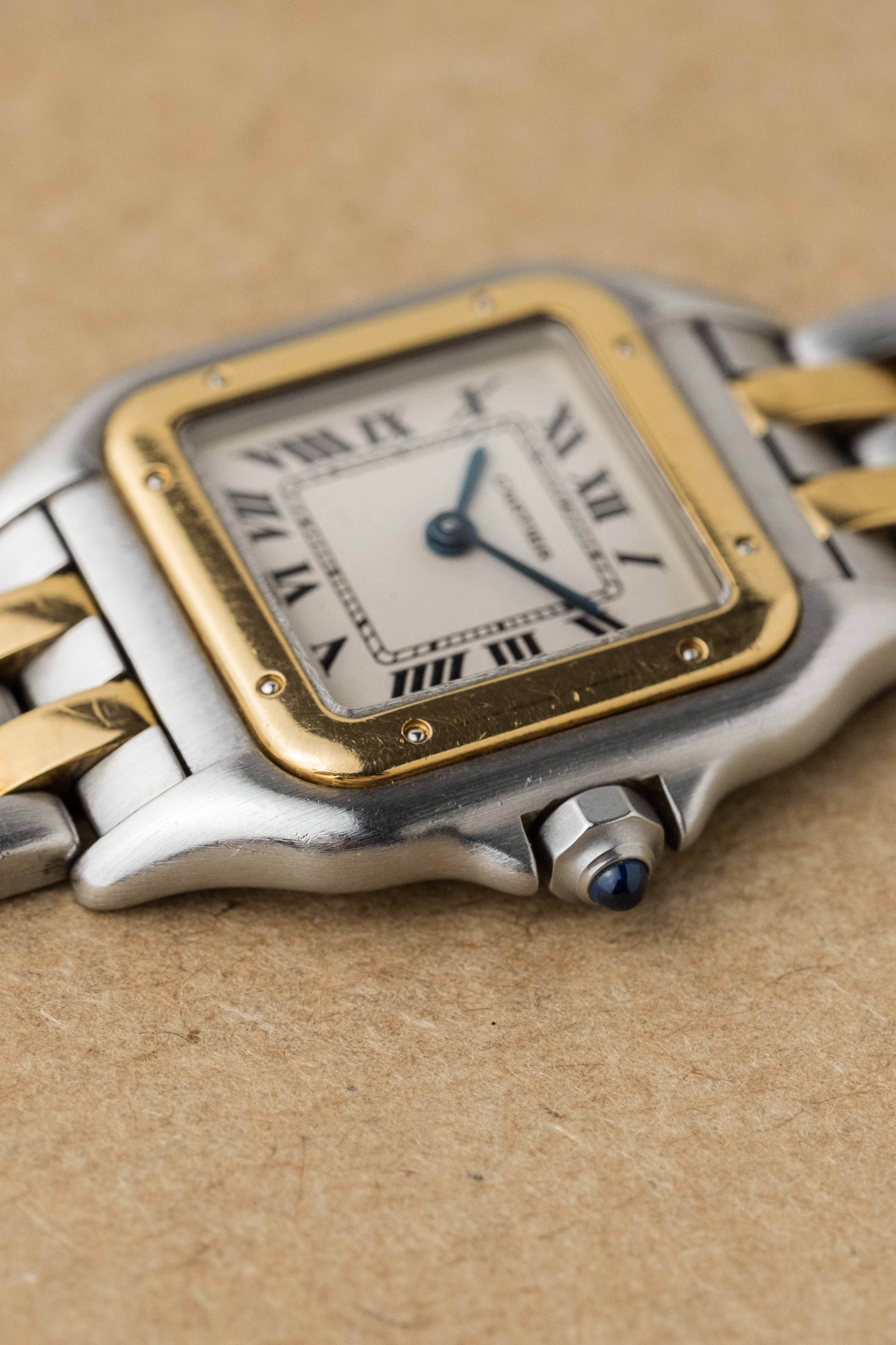 Cartier Panthere SM Two-Tone, Two Row Ref. 1120 1994 w/ Papers