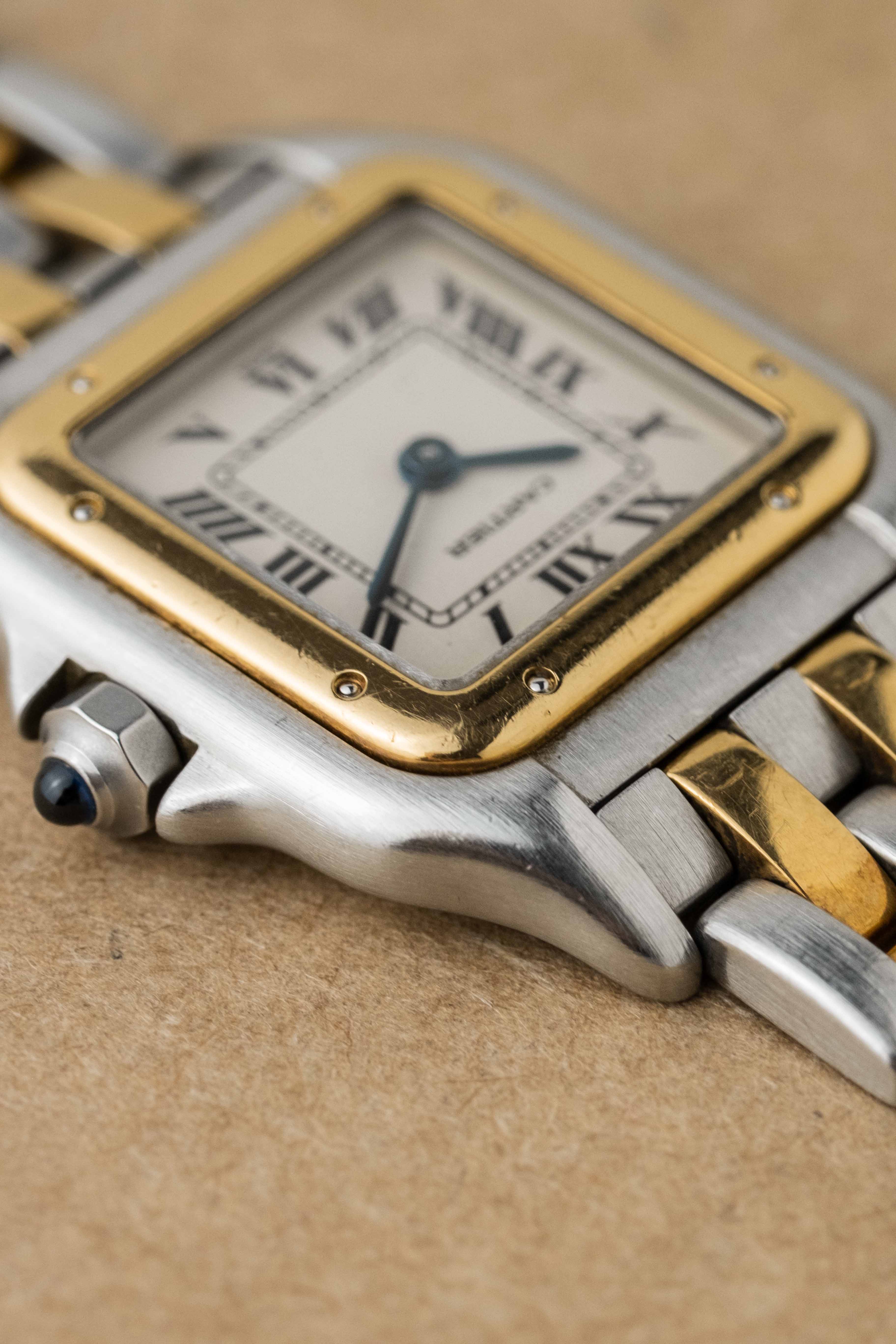 Cartier Panthere SM Two-Tone, Two Row Ref. 1120 1994 w/ Papers