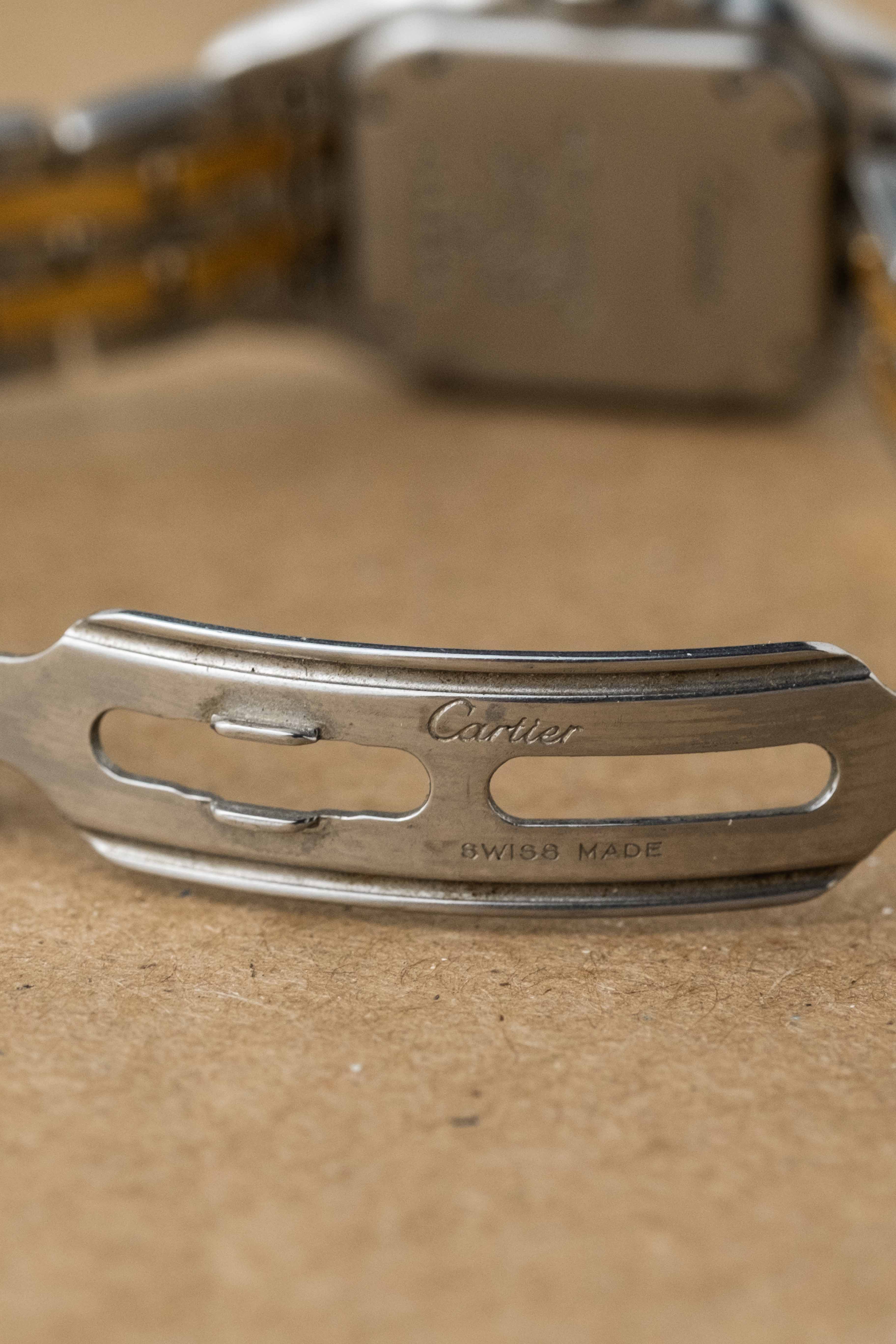 Cartier Panthere SM Two-Tone, Two Row Ref. 1120 1994 w/ Papers