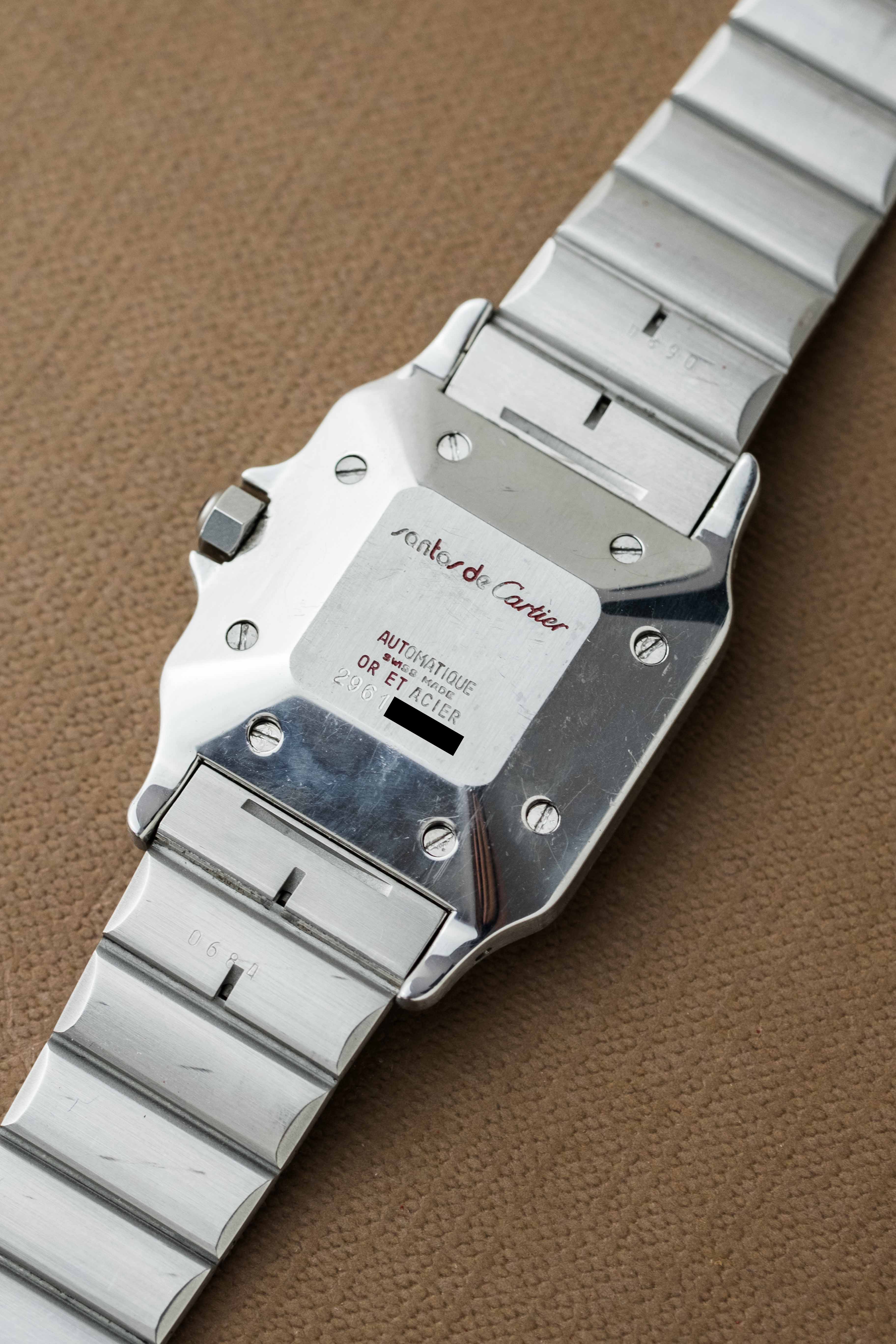 Cartier Santos Carrée Ref. 2961 1980's