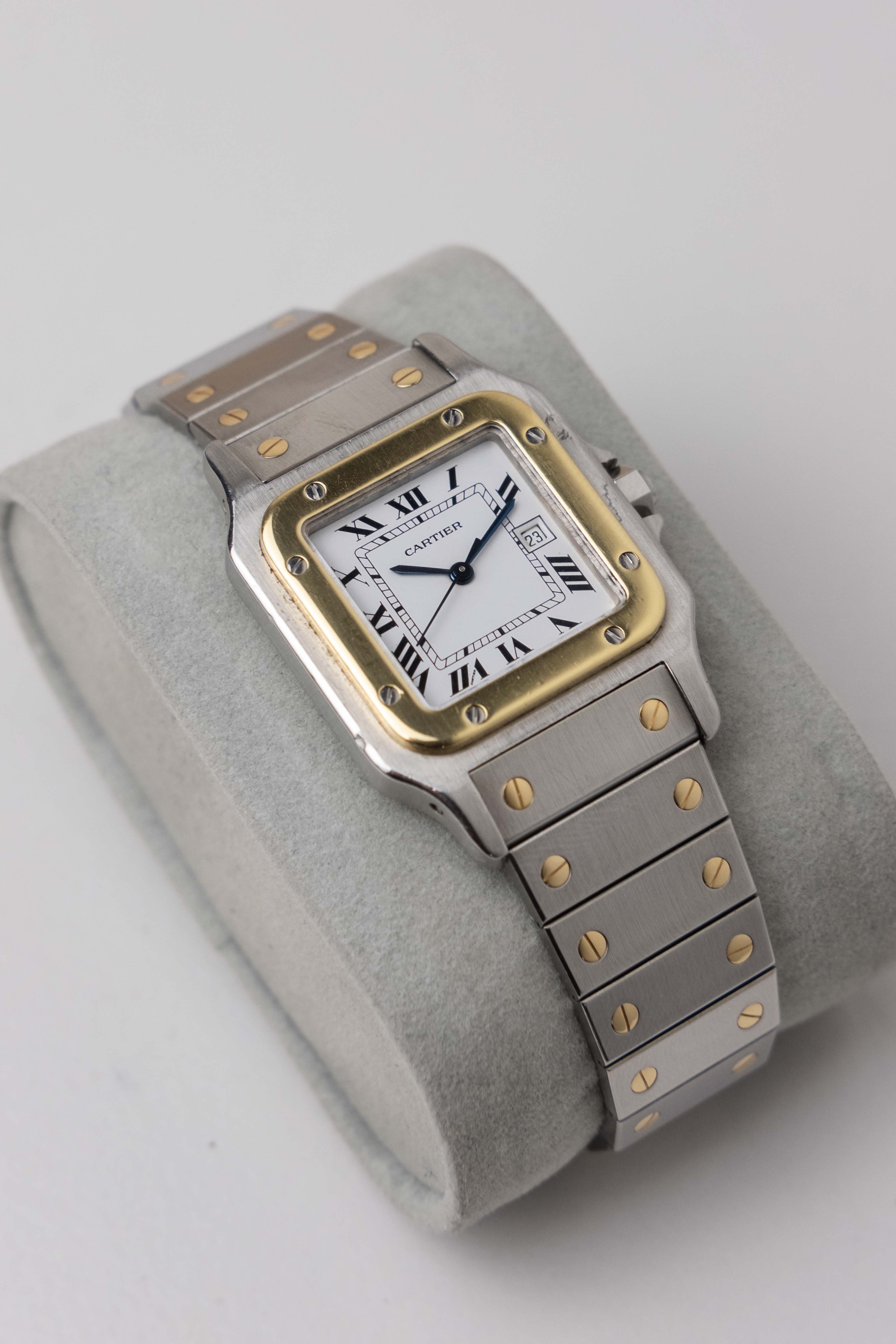 Cartier Santos Carrée Ref. 2961 1983 w/ Box & Papers