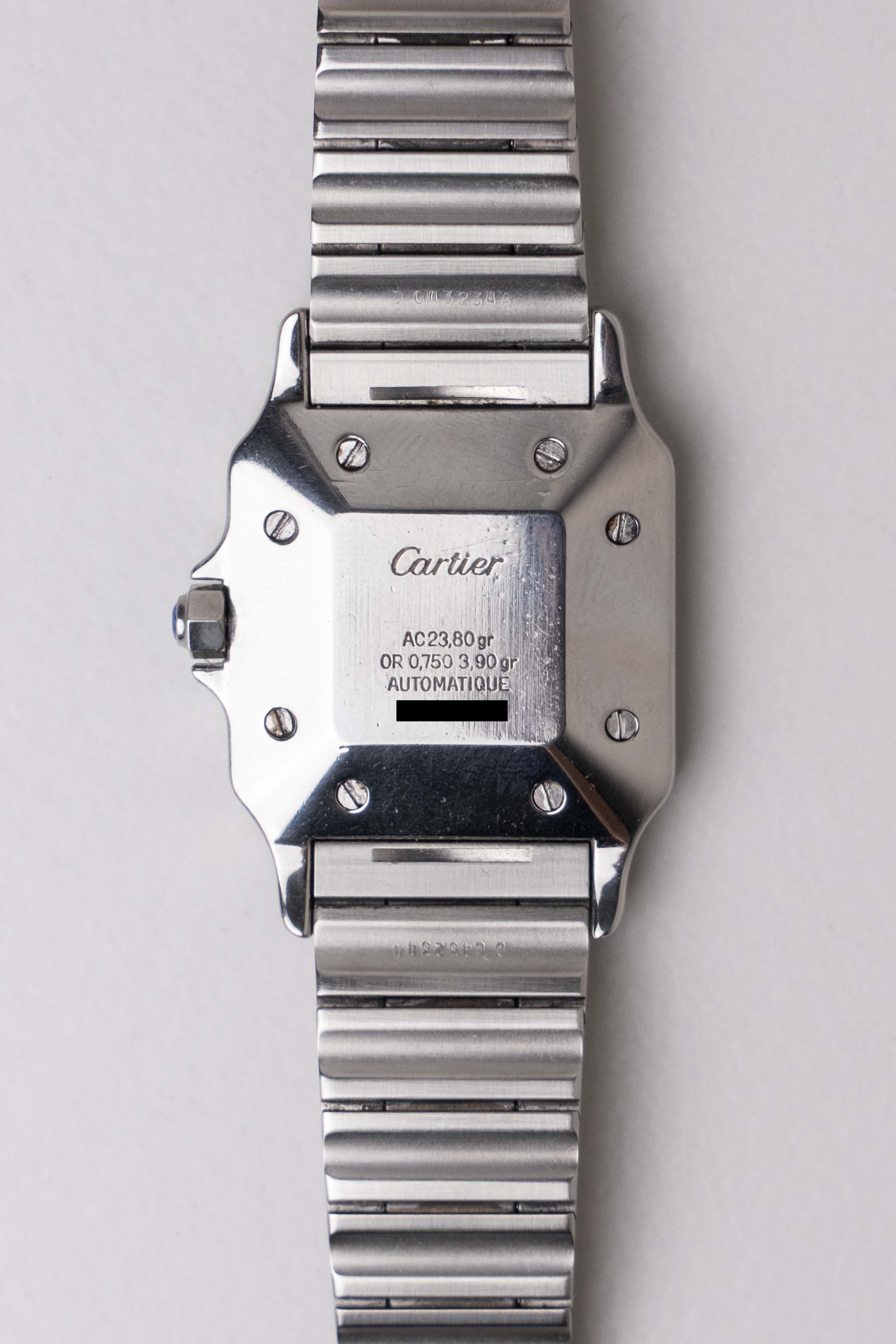 Cartier Santos Carrée Ref. 2961 1983 w/ Box & Papers