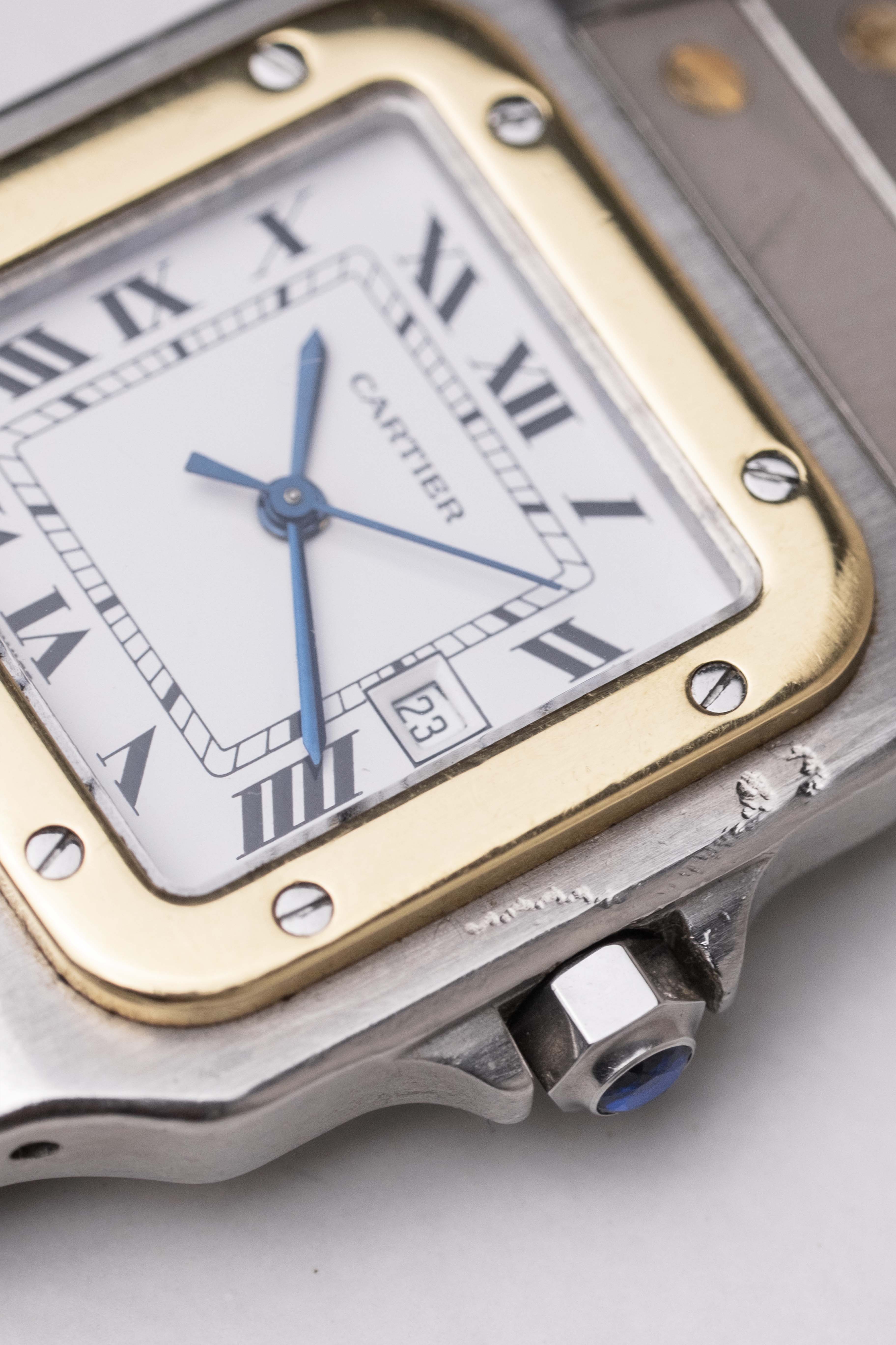 Cartier Santos Carrée Ref. 2961 1983 w/ Box & Papers