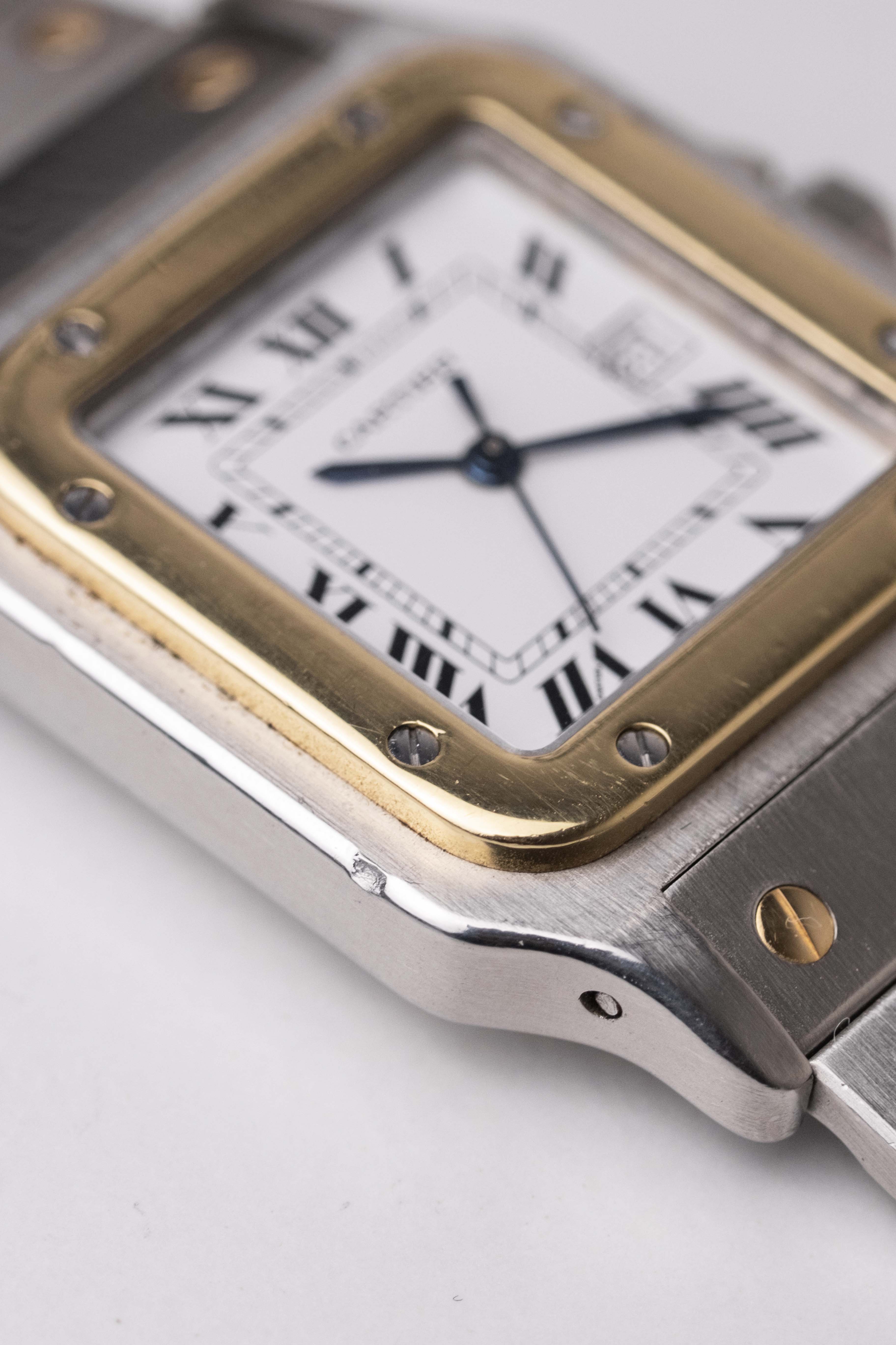 Cartier Santos Carrée Ref. 2961 1983 w/ Box & Papers