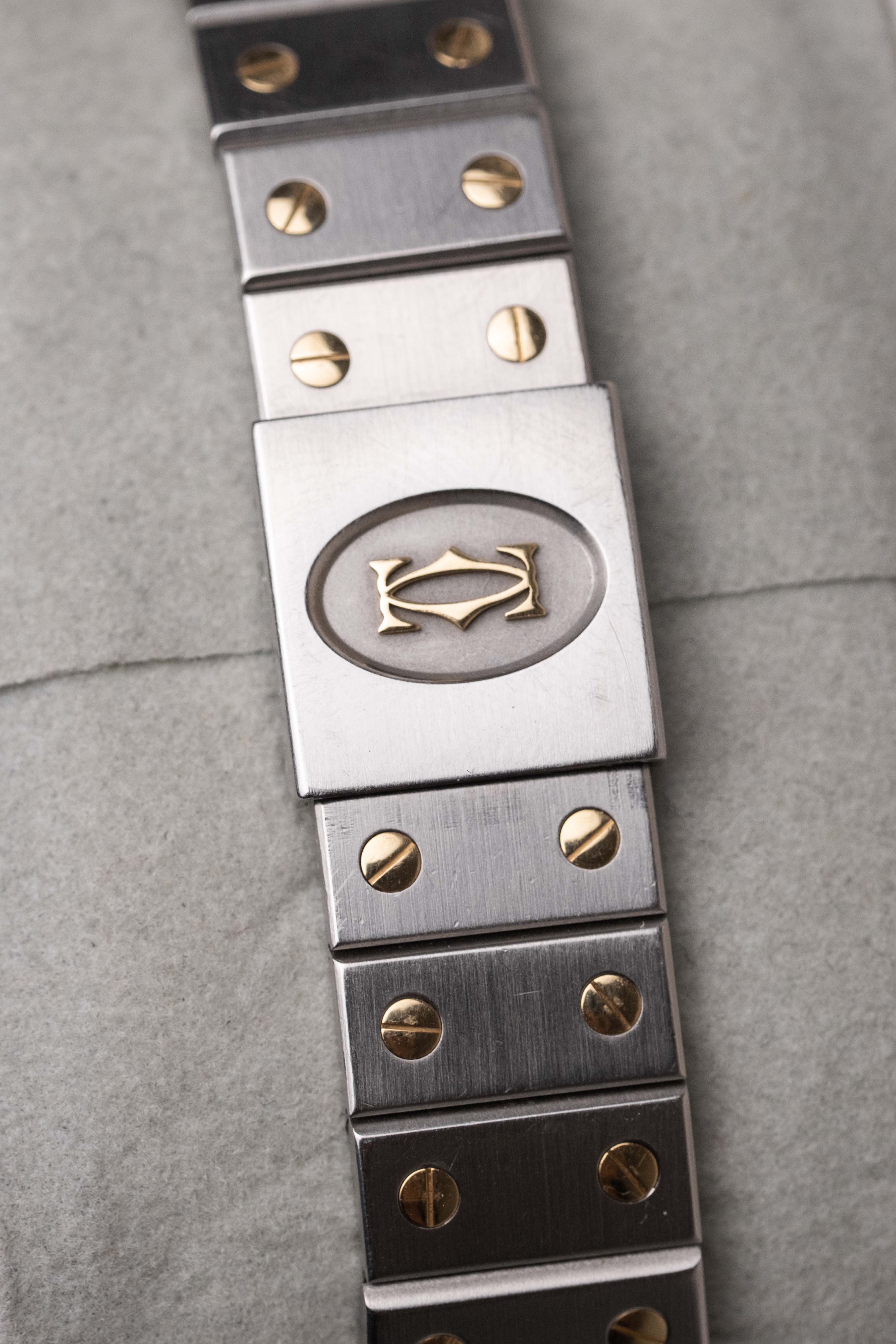 Cartier Santos Carrée Ref. 2961 1983 w/ Box & Papers