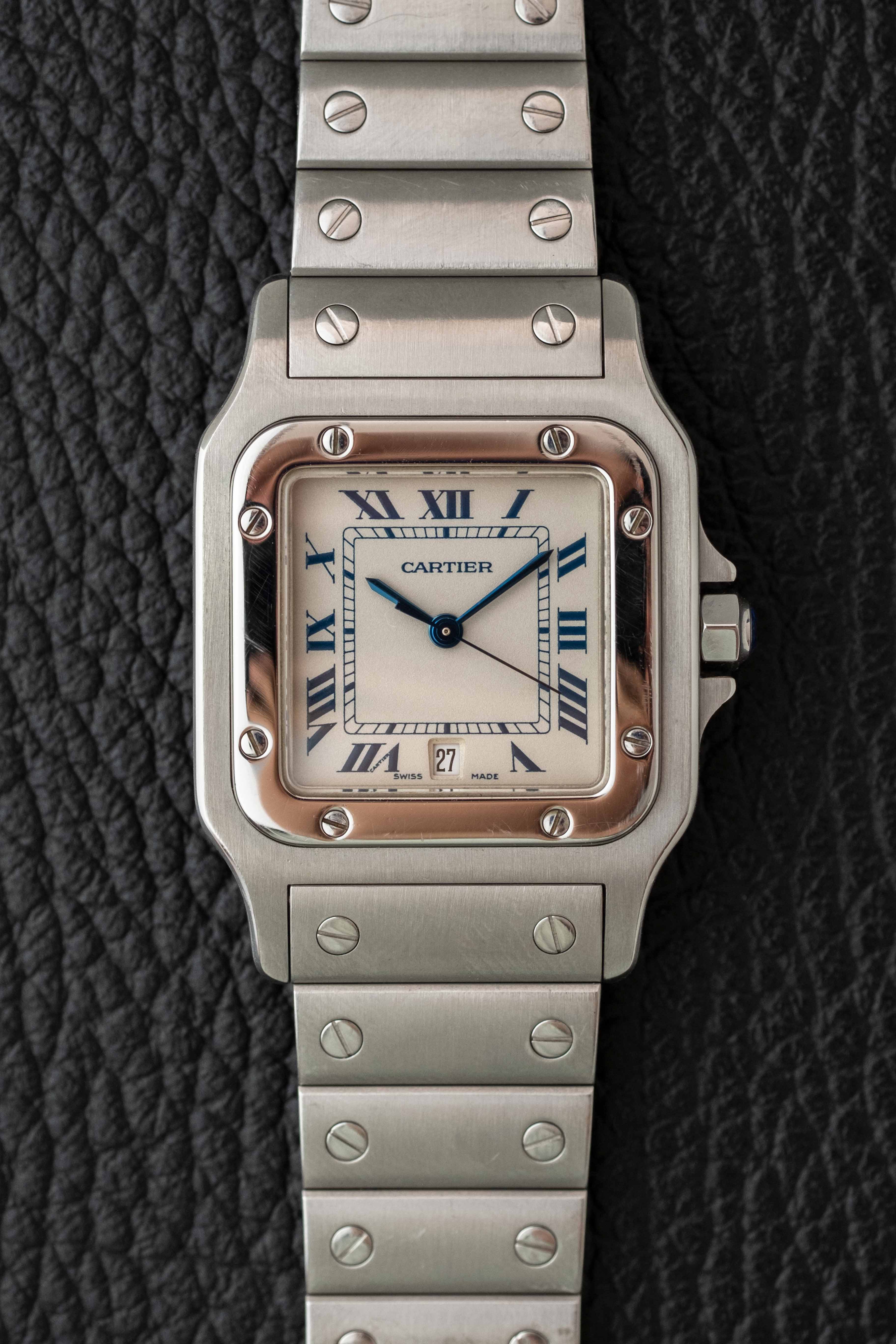 Cartier Santos Galbee Ref. 1564 1990's