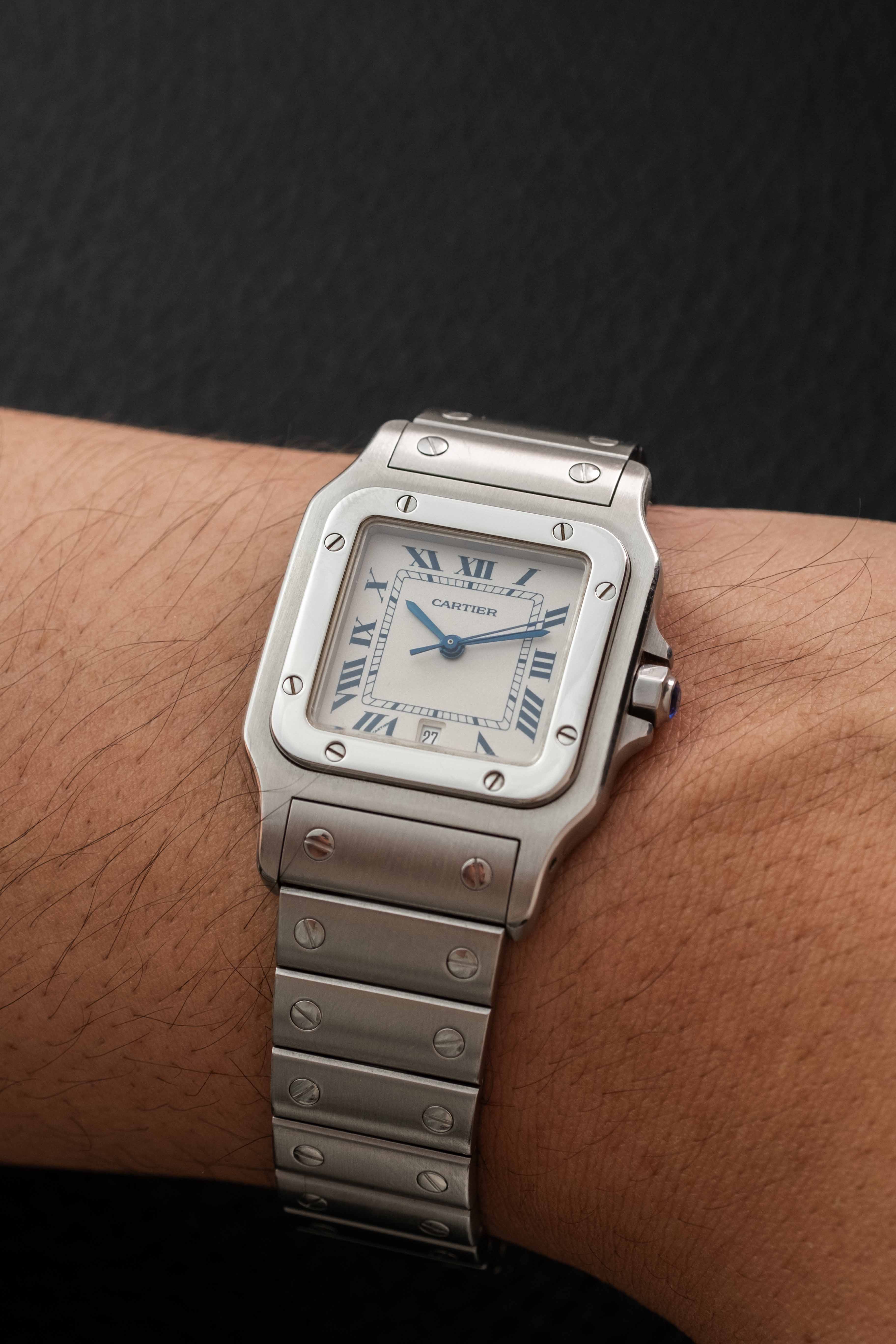 Cartier Santos Galbee Ref. 1564 1990's