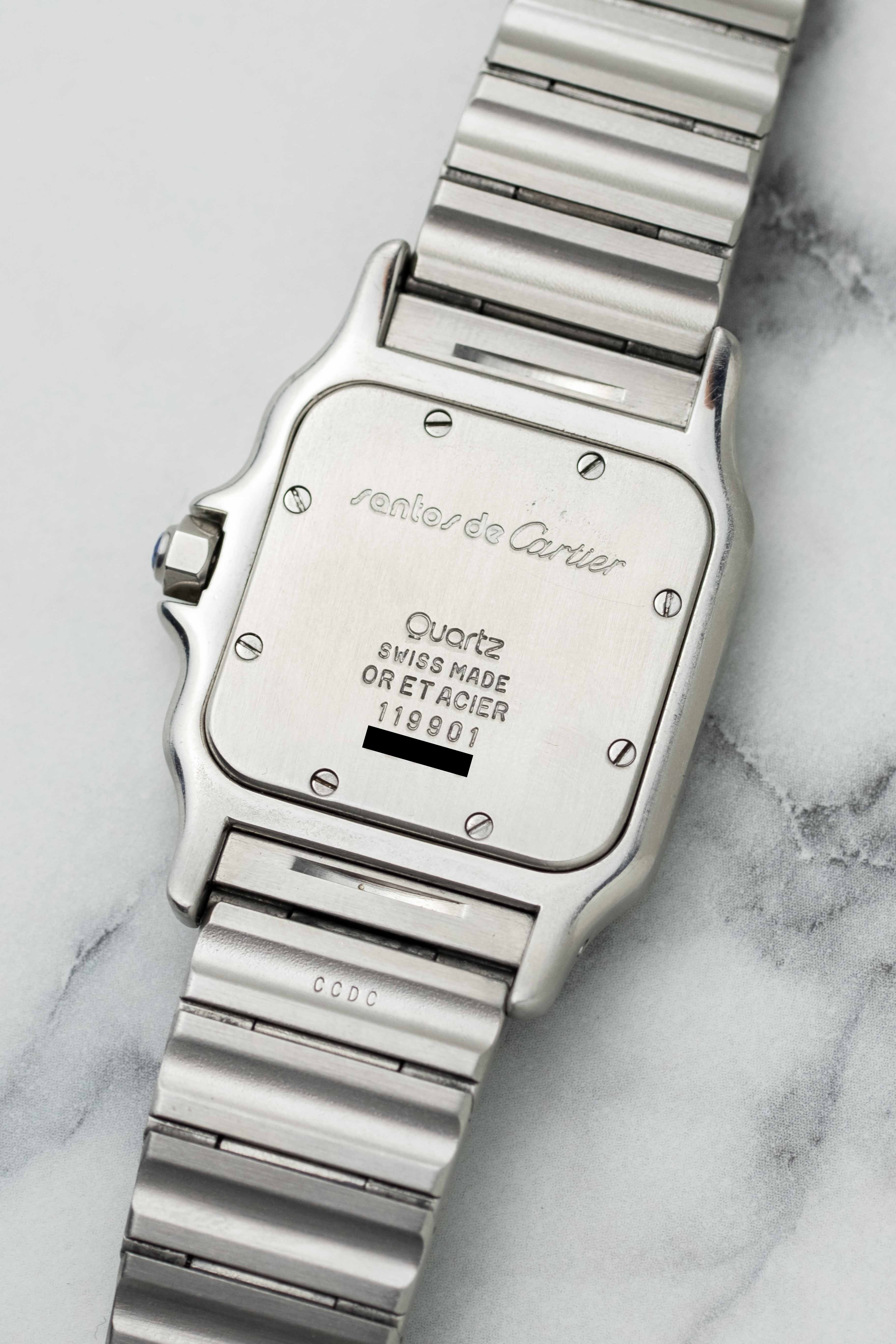 Cartier Santos Galbee Ref. 119901 'Moonphase' 1990's