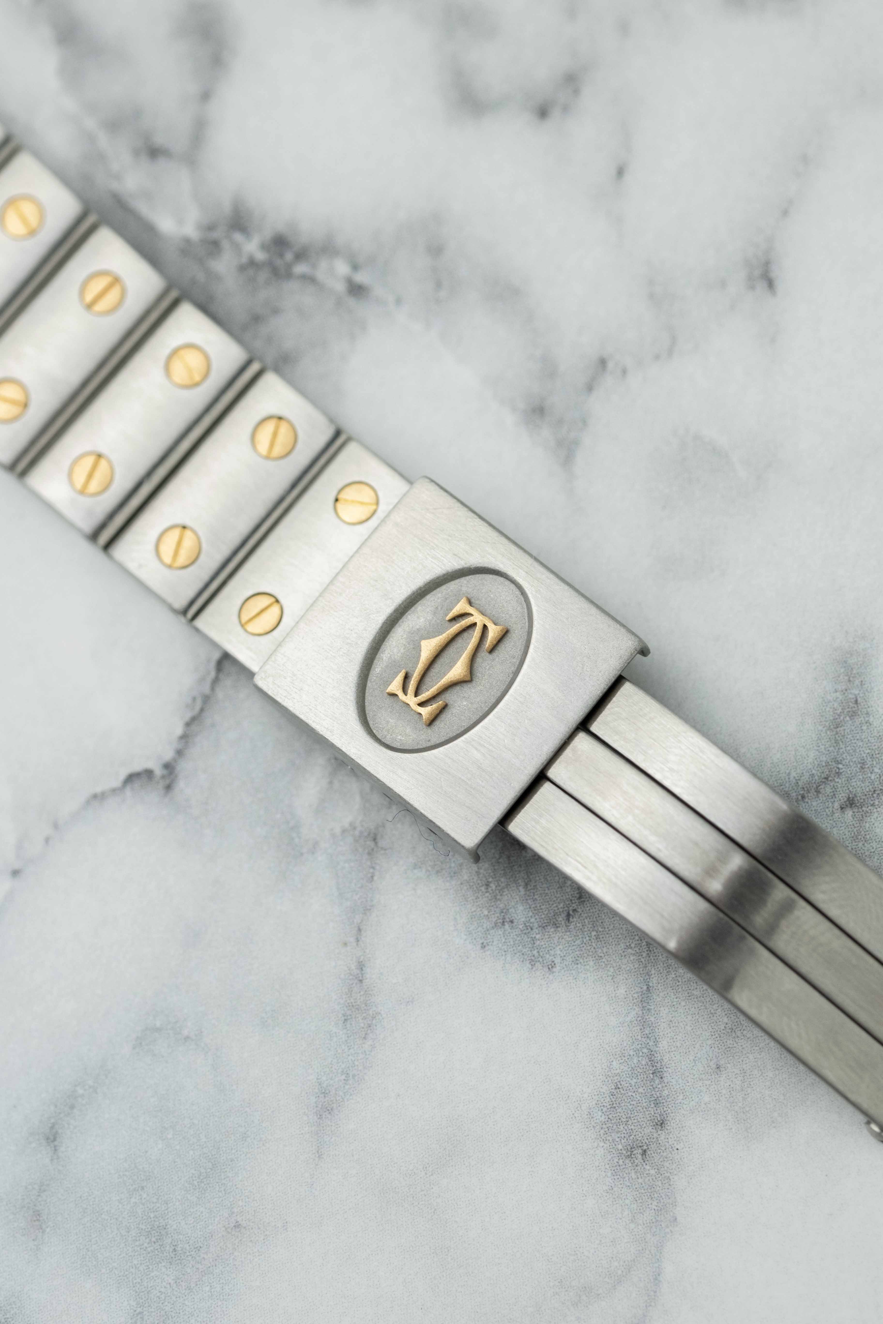 Cartier Santos Galbee Ref. 119901 'Moonphase' 1990's