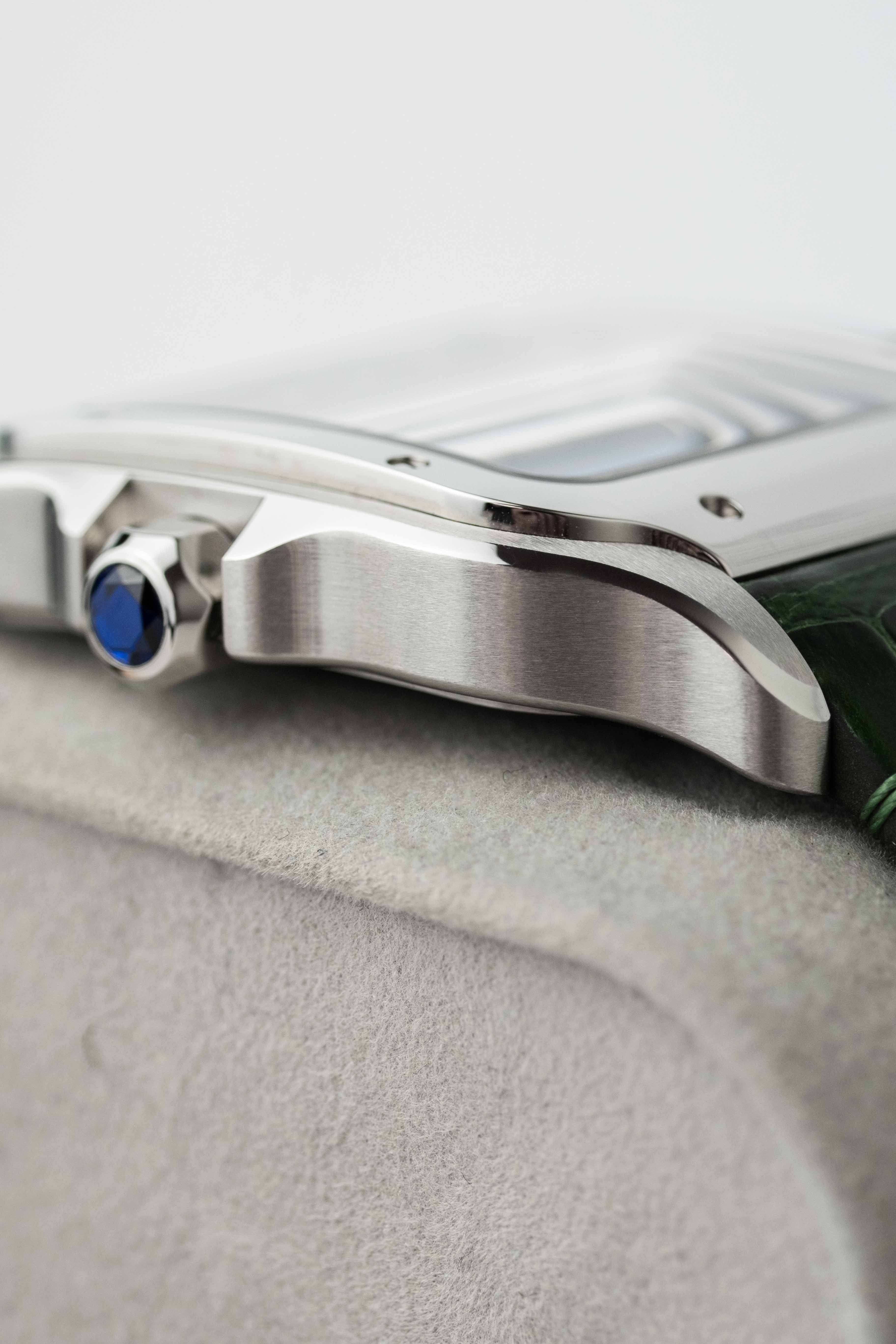 Cartier Santos Large Ref. WSSA0062 'Green' Dial 2023 w/ Box & Papers