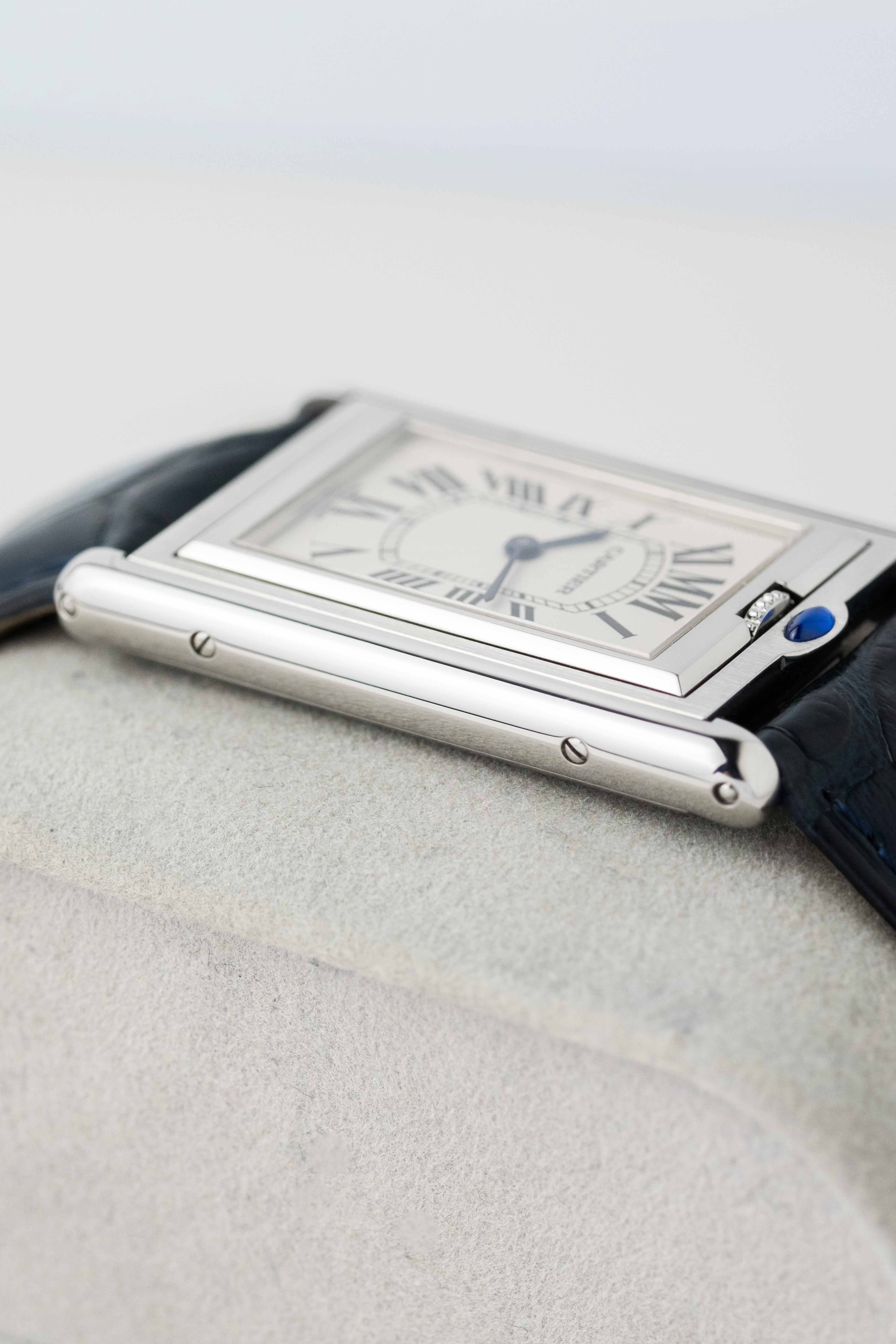 Cartier Tank Basculante Ref. 2390 'Millennium Edition' 1999 w/ Box & Papers