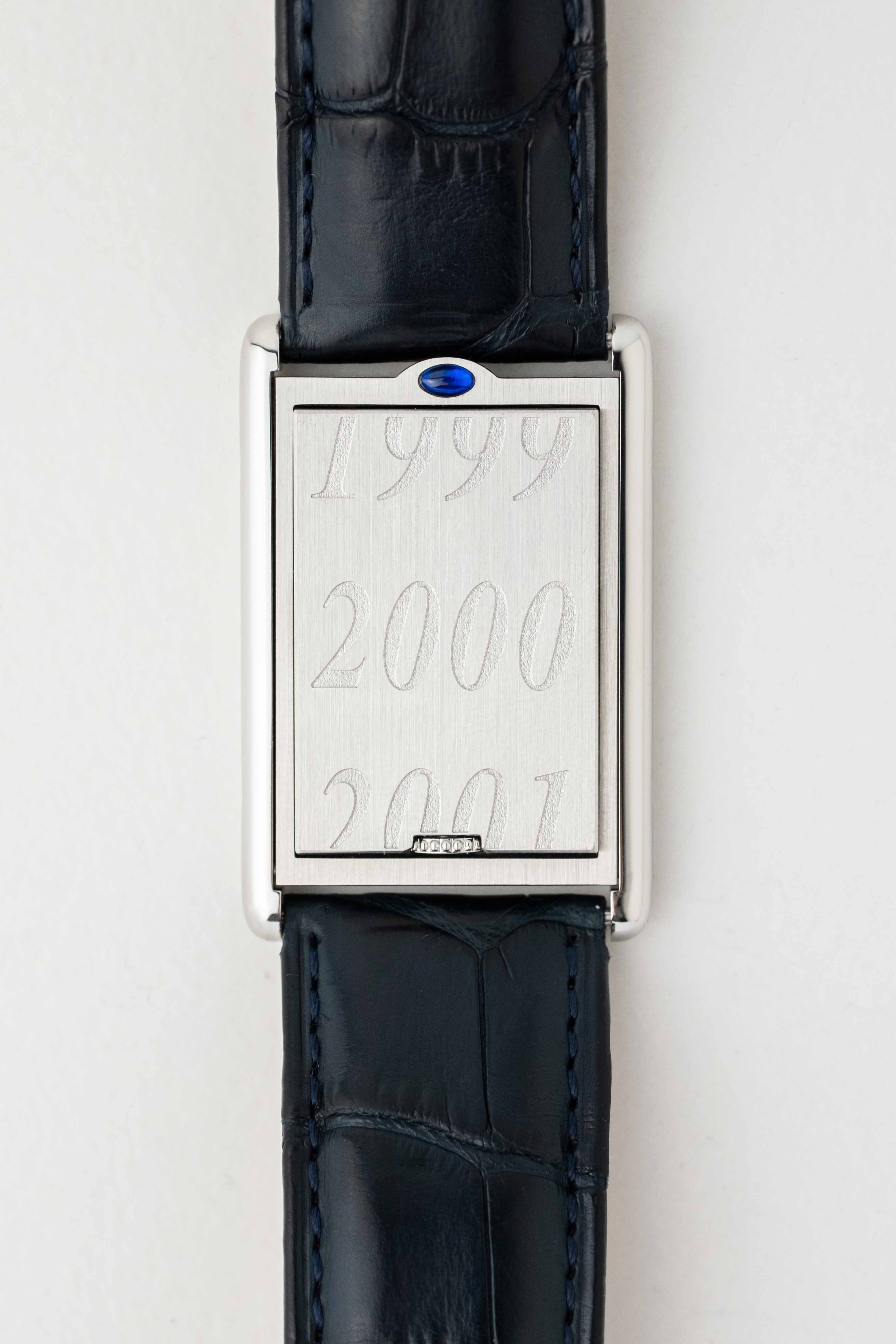 Cartier Tank Basculante Ref. 2390 'Millennium Edition' 1999 w/ Box & Papers