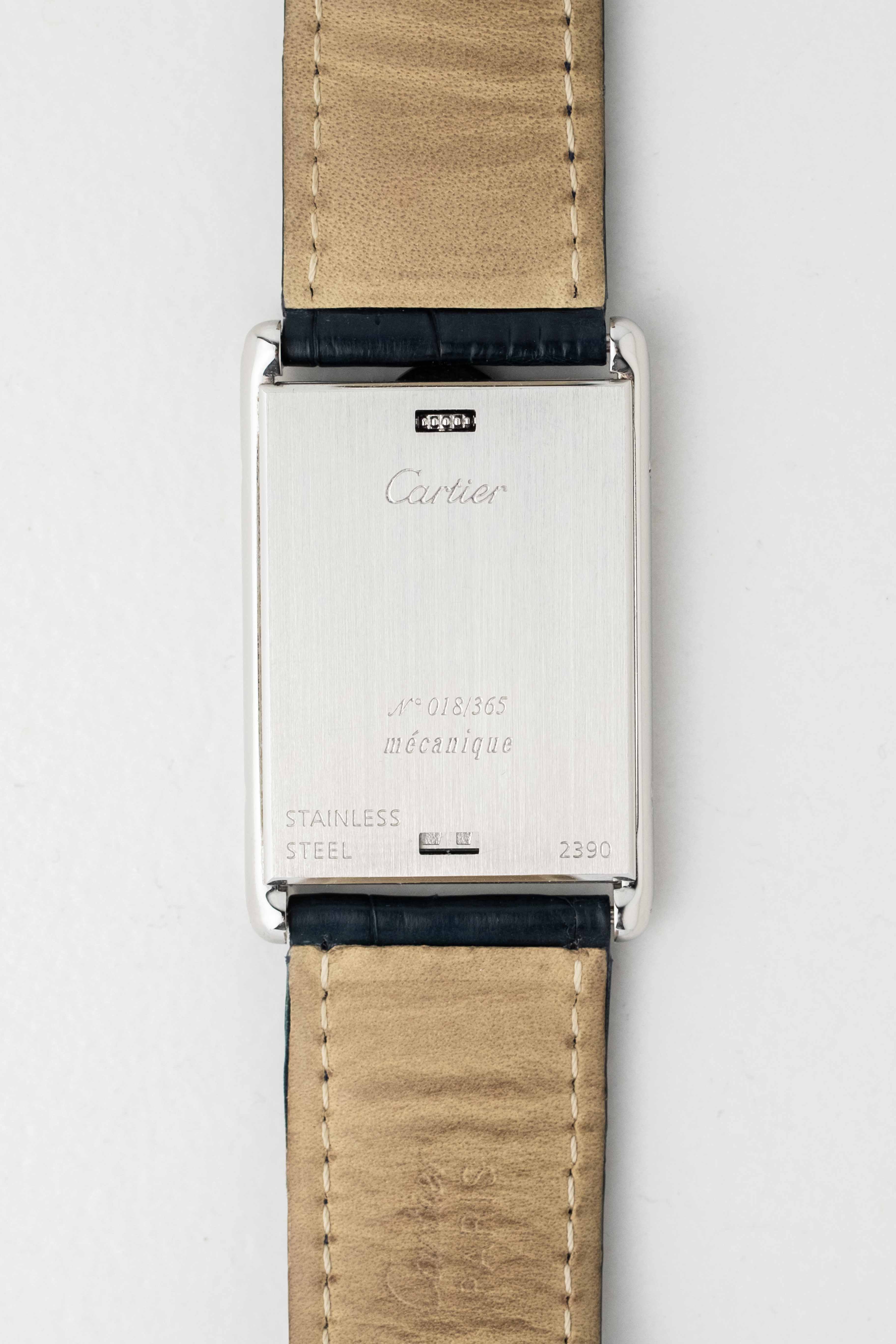 Cartier Tank Basculante Ref. 2390 'Millennium Edition' 1999 w/ Box & Papers