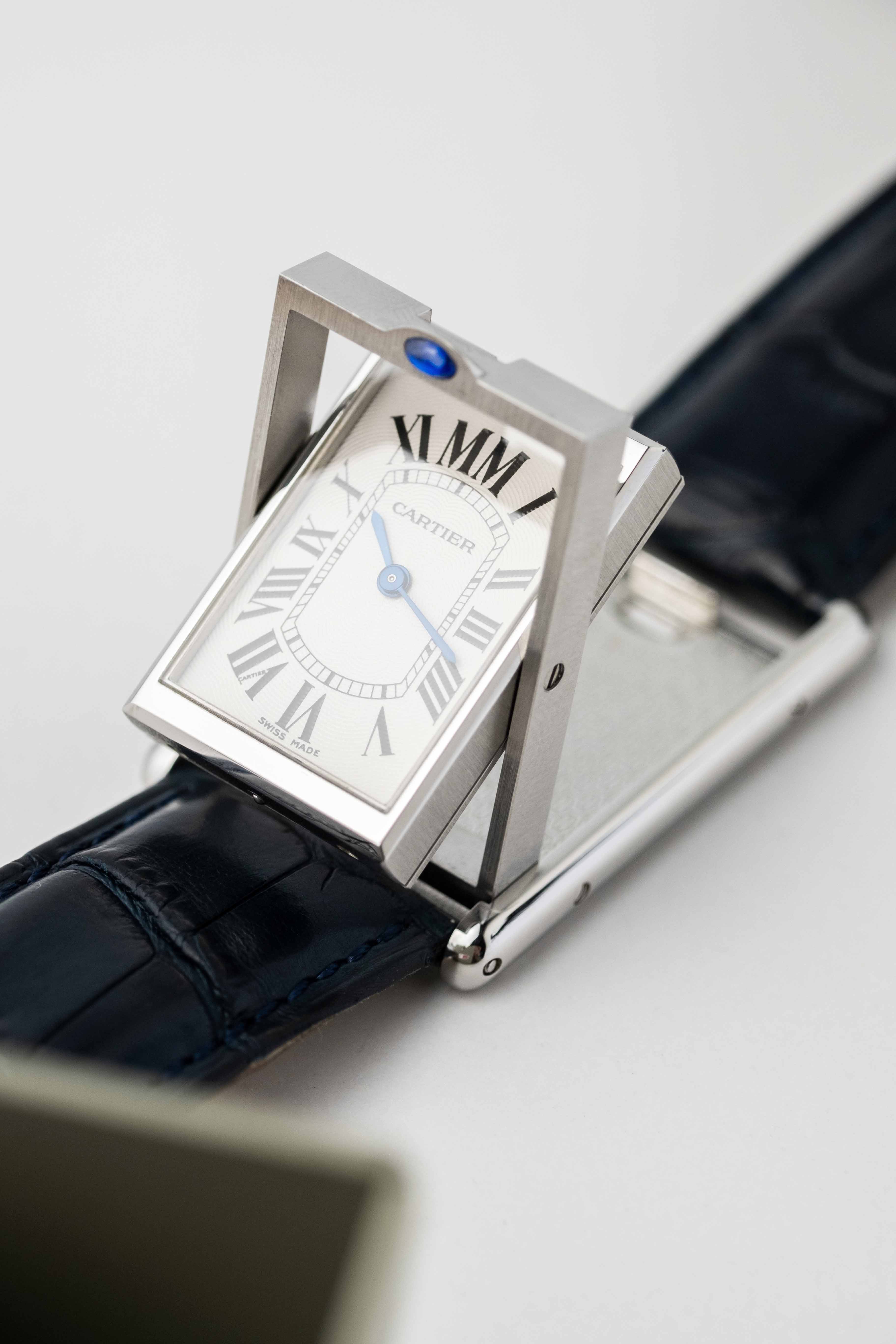 Cartier Tank Basculante Ref. 2390 'Millennium Edition' 1999 w/ Box & Papers