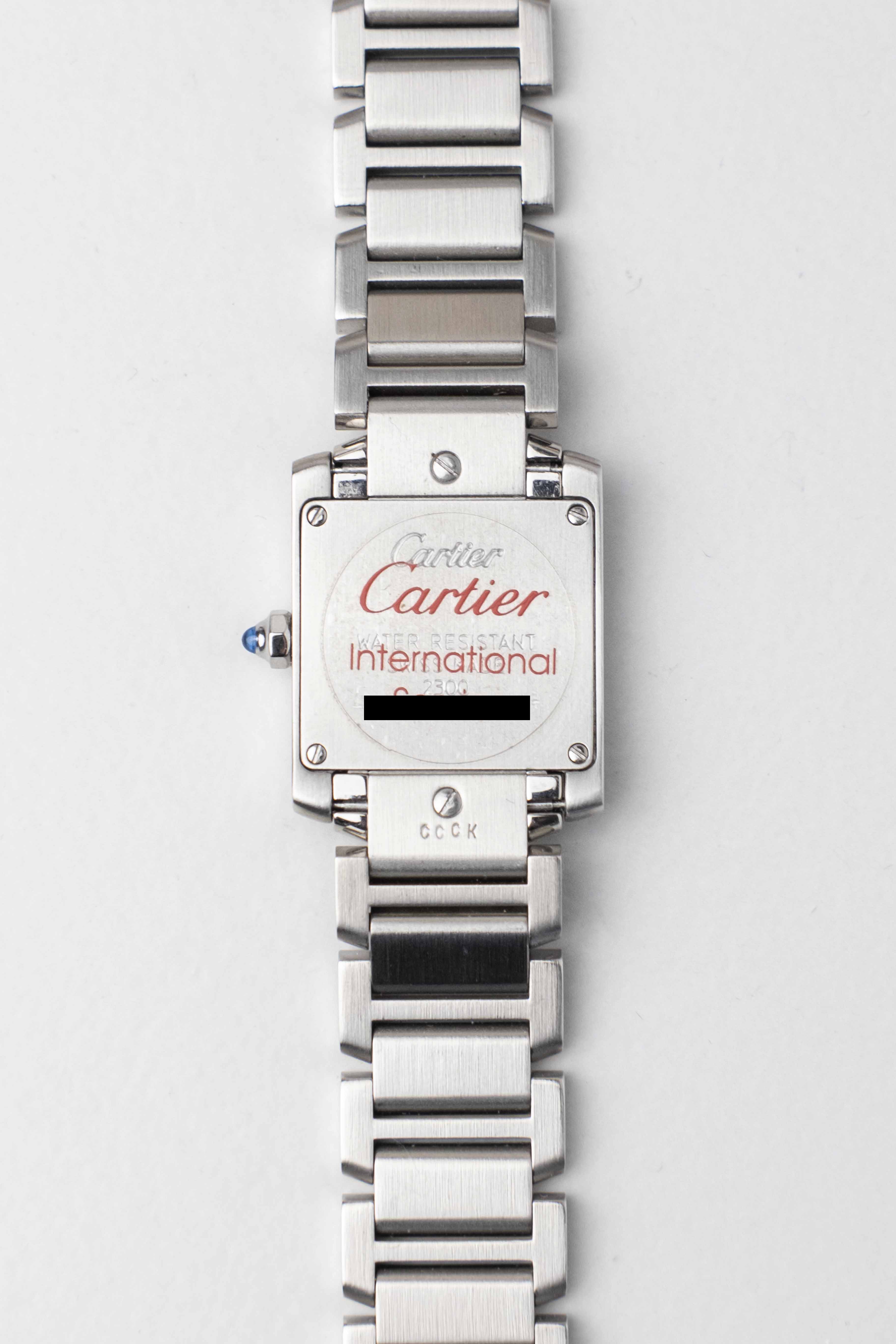 Cartier Tank Francaise Ref. 2300 1998 w/ Box & Papers