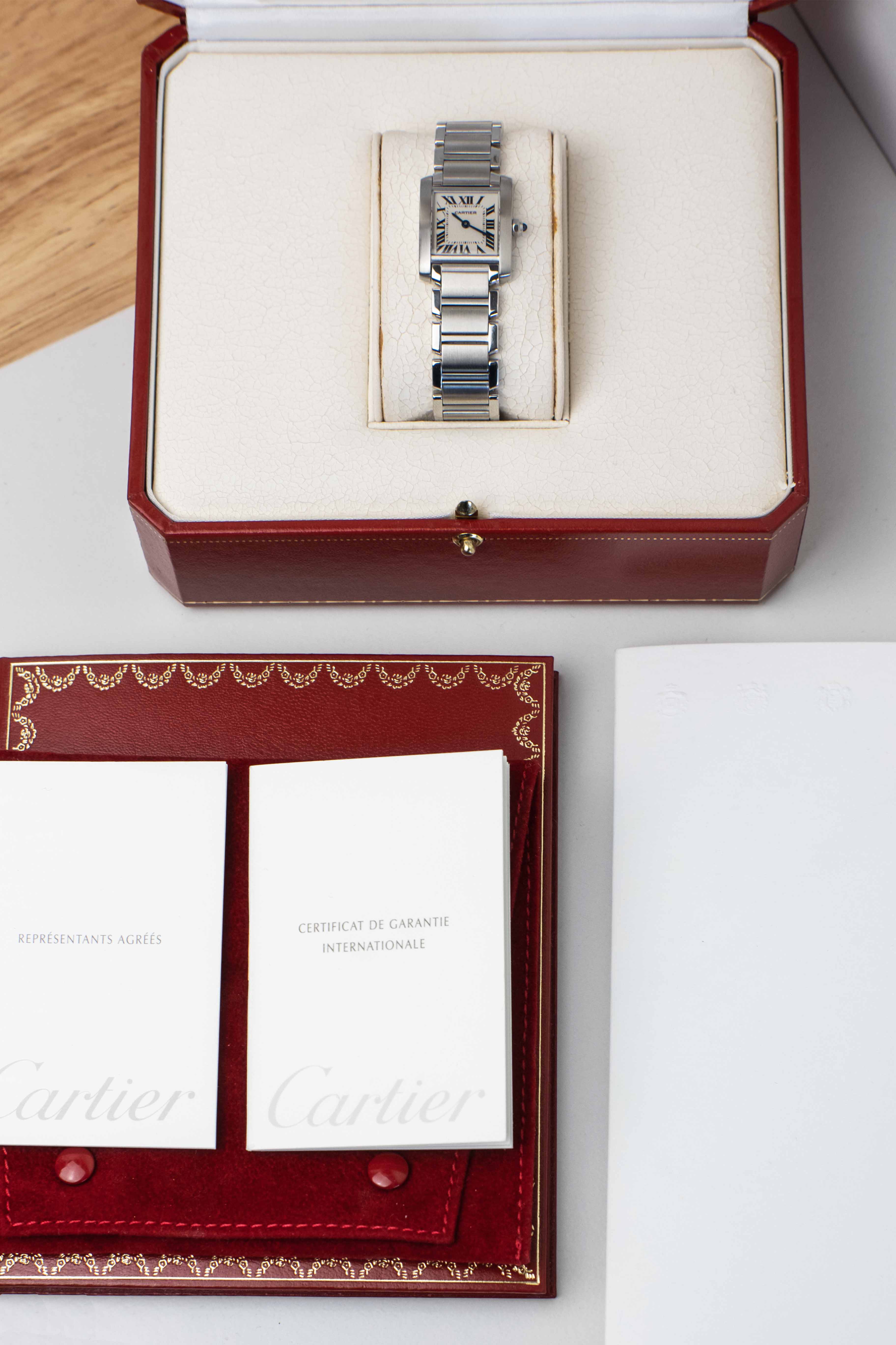 Cartier Tank Francaise Ref. 2300 1998 w/ Box & Papers