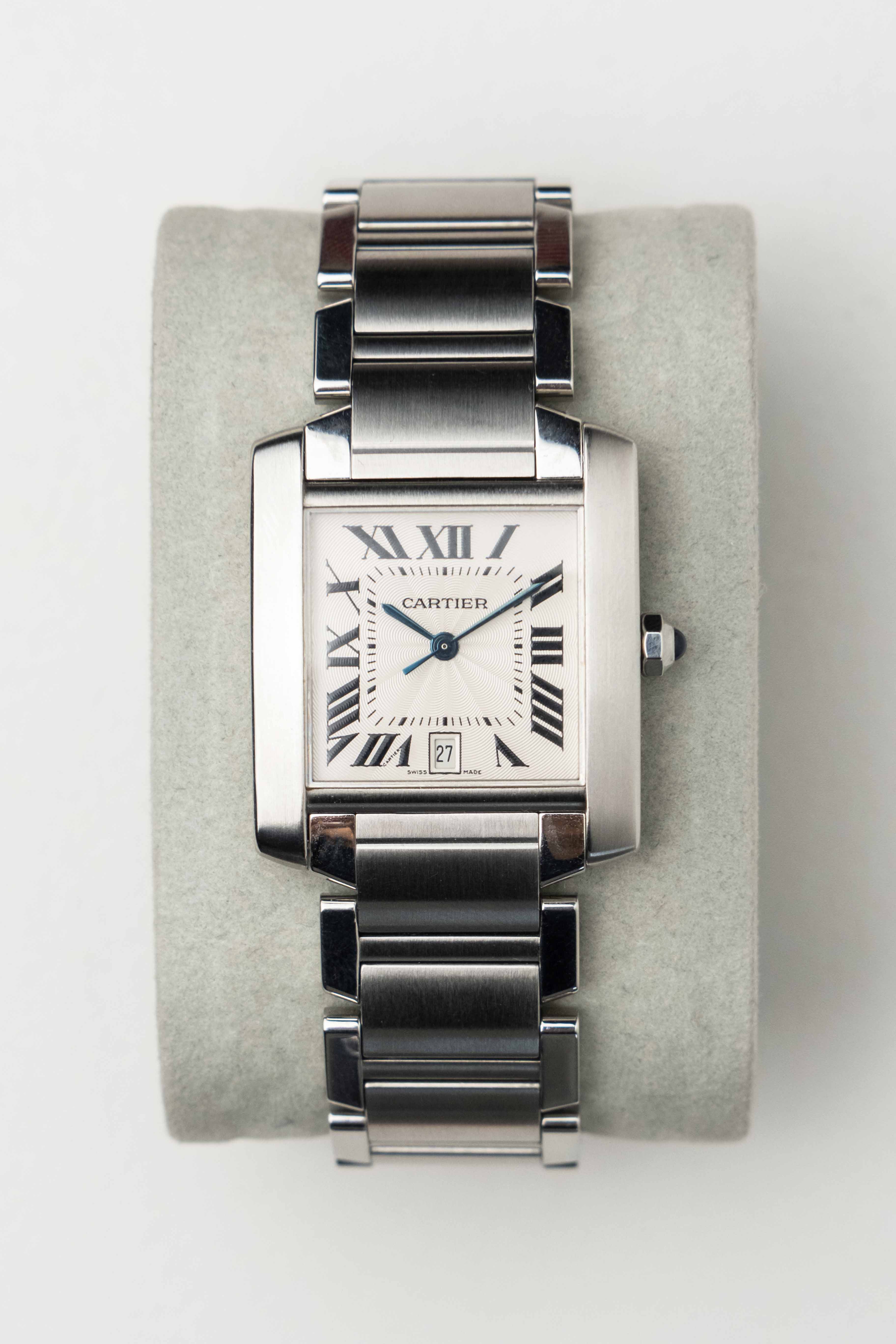 Cartier Tank Francaise Ref. 2302 2000's w/ Box
