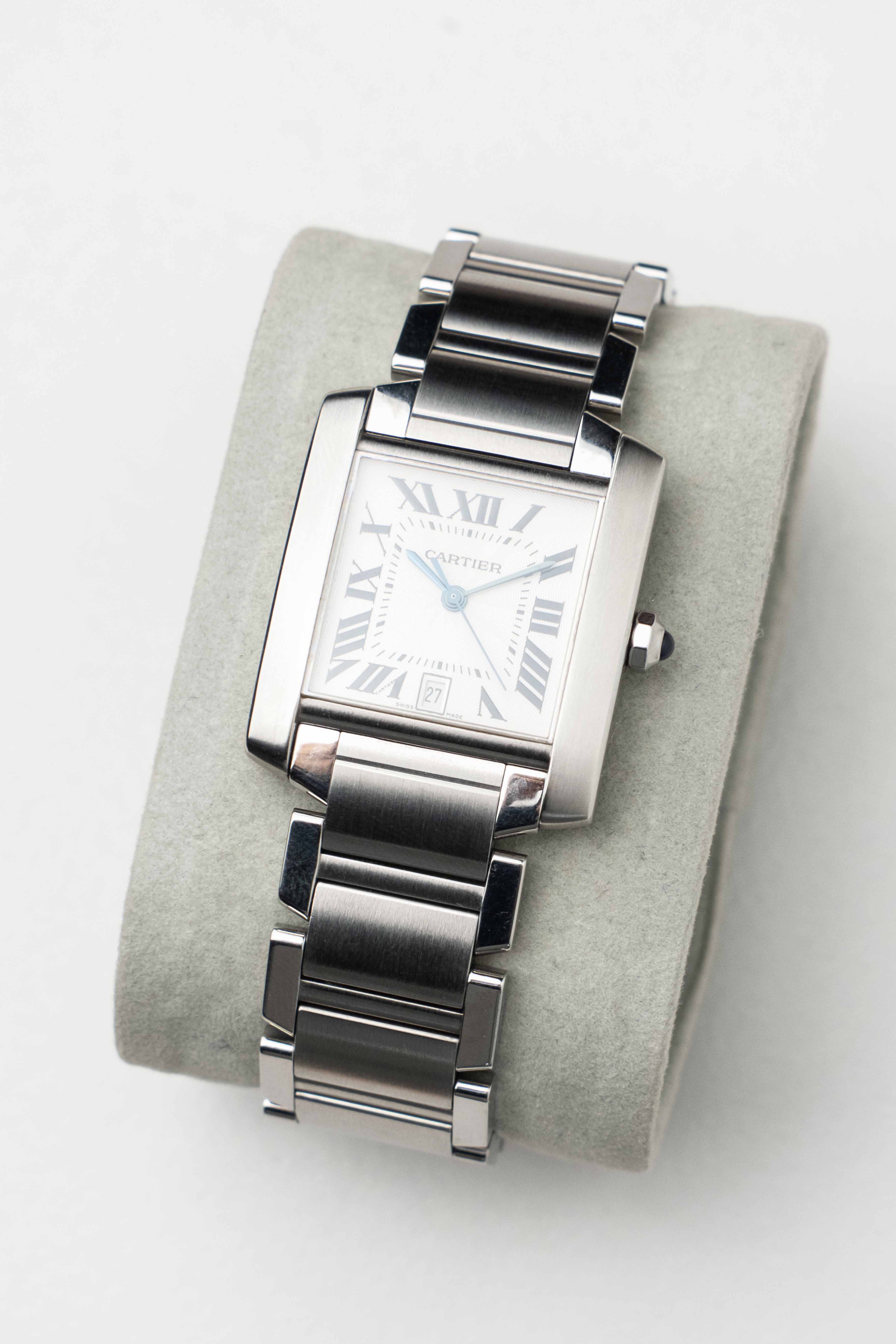 Cartier Tank Francaise Ref. 2302 2000's w/ Box