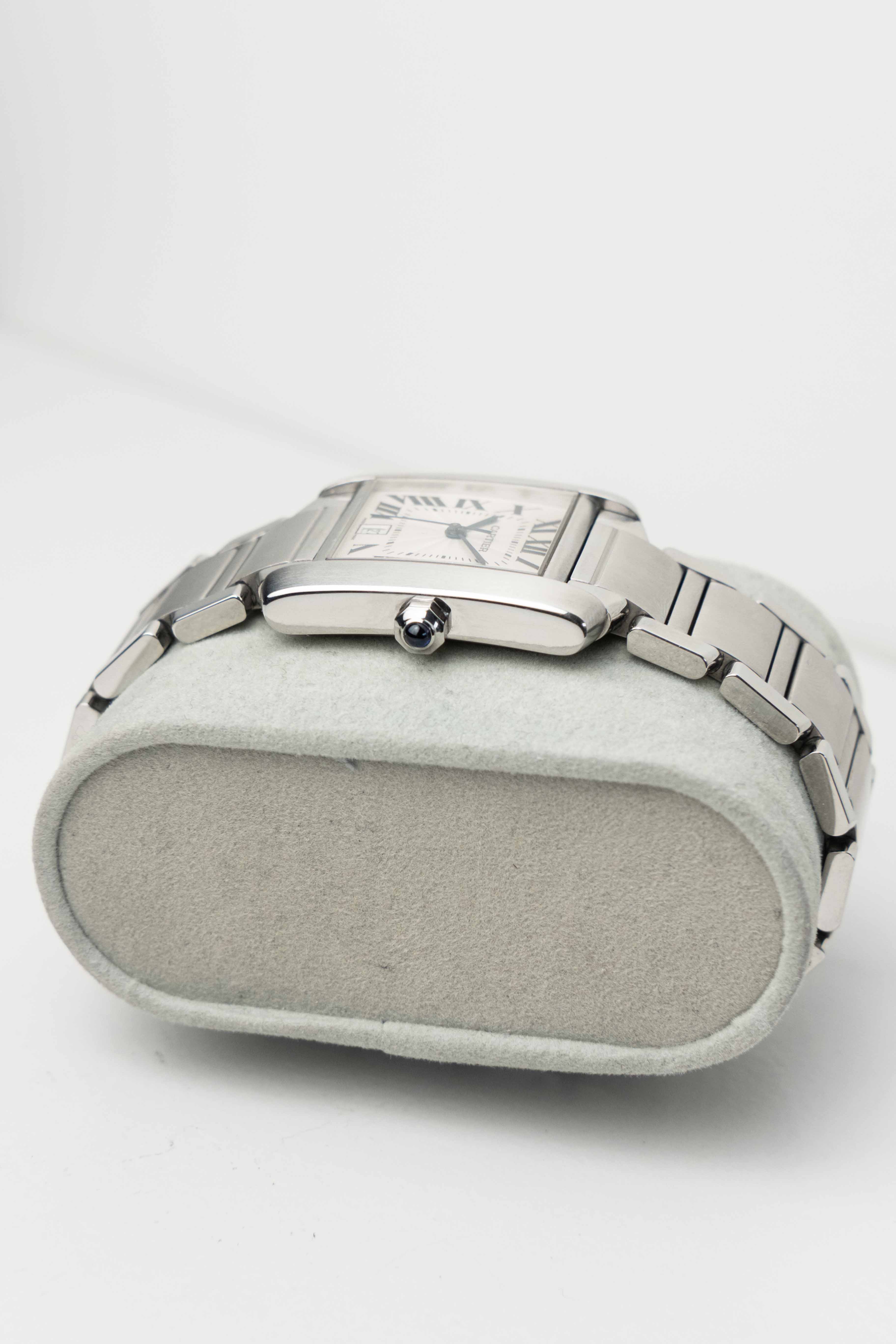 Cartier Tank Francaise Ref. 2302 2000's w/ Box