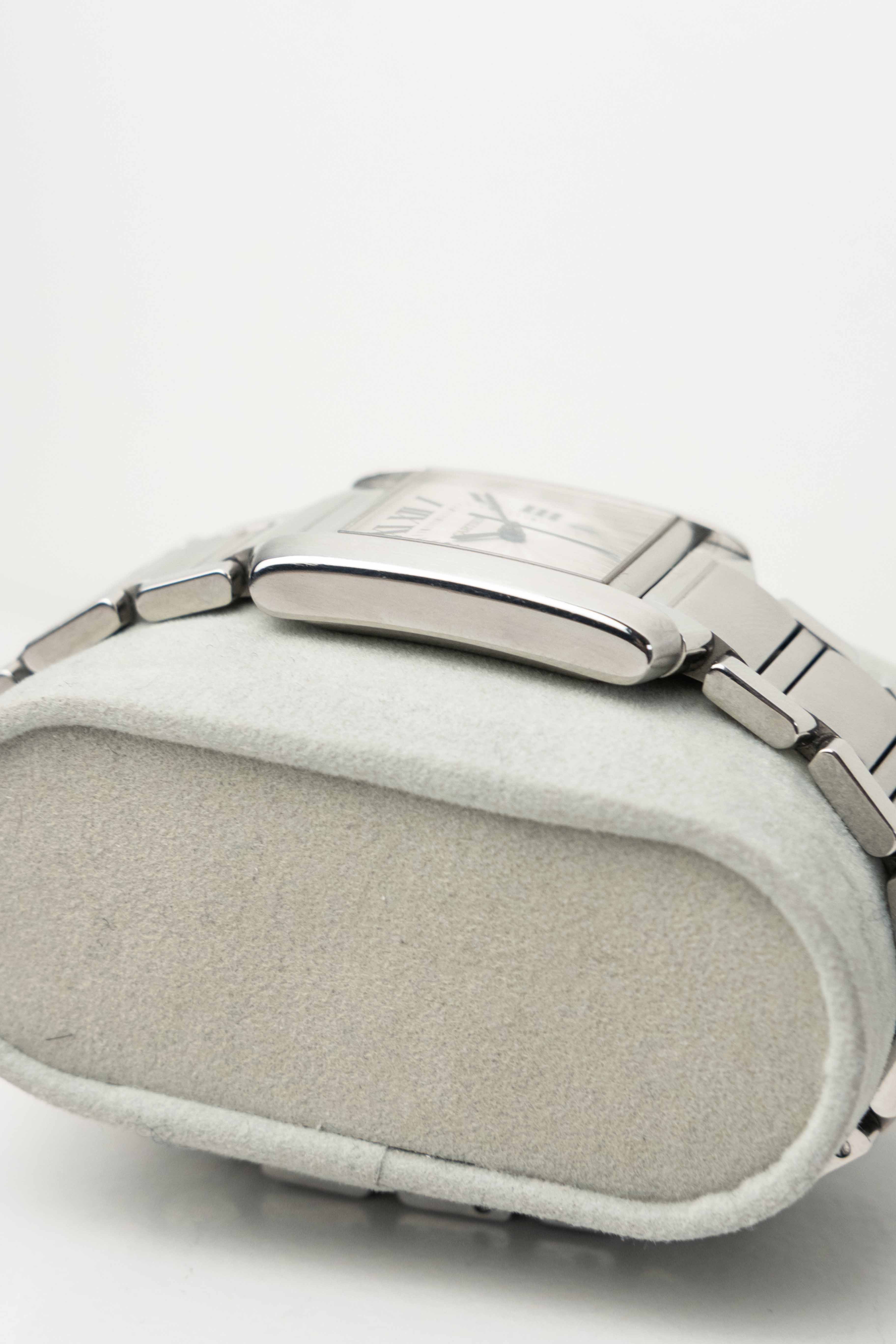 Cartier Tank Francaise Ref. 2302 2000's w/ Box