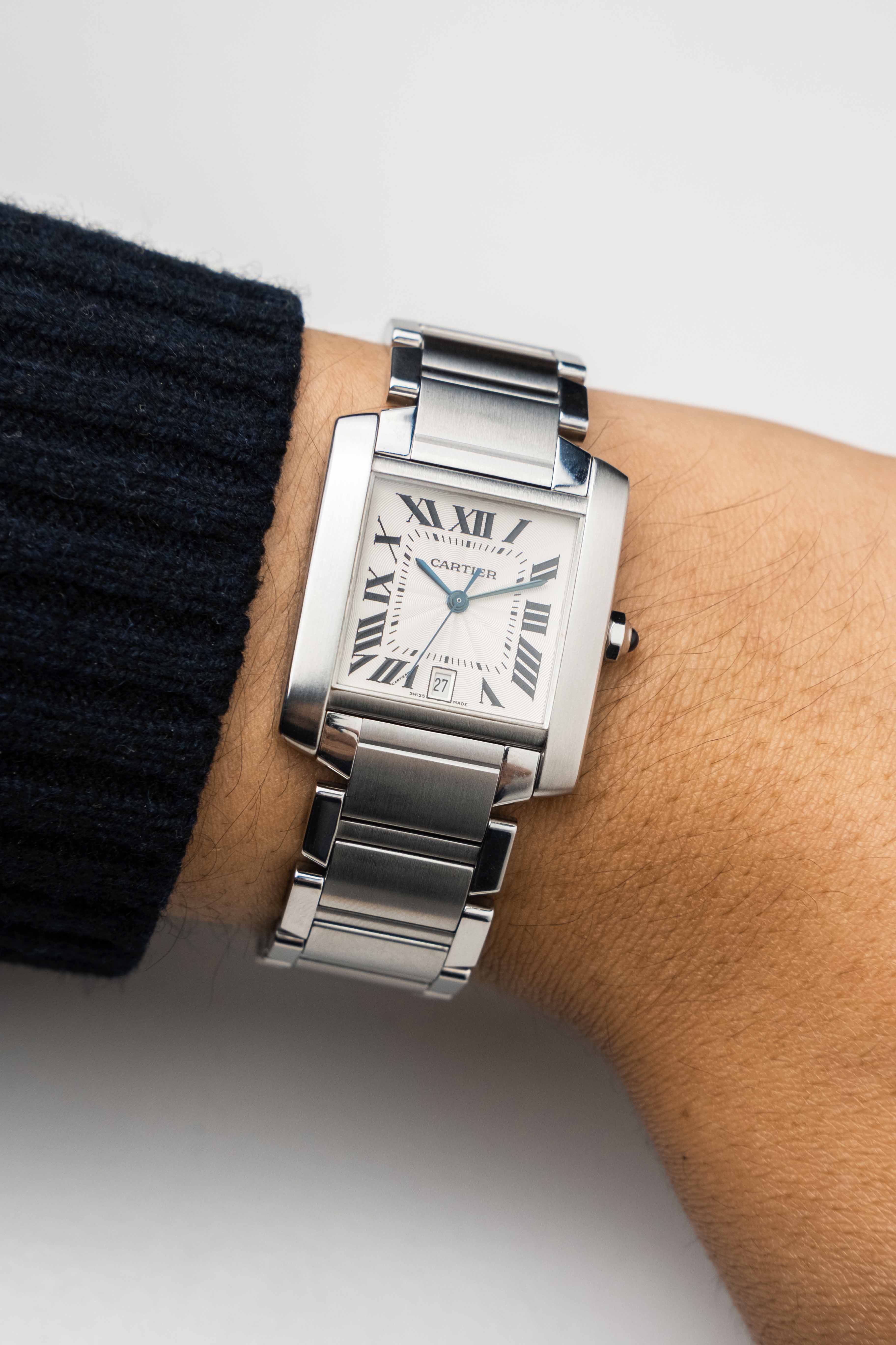Cartier Tank Francaise Ref. 2302 2000's w/ Box