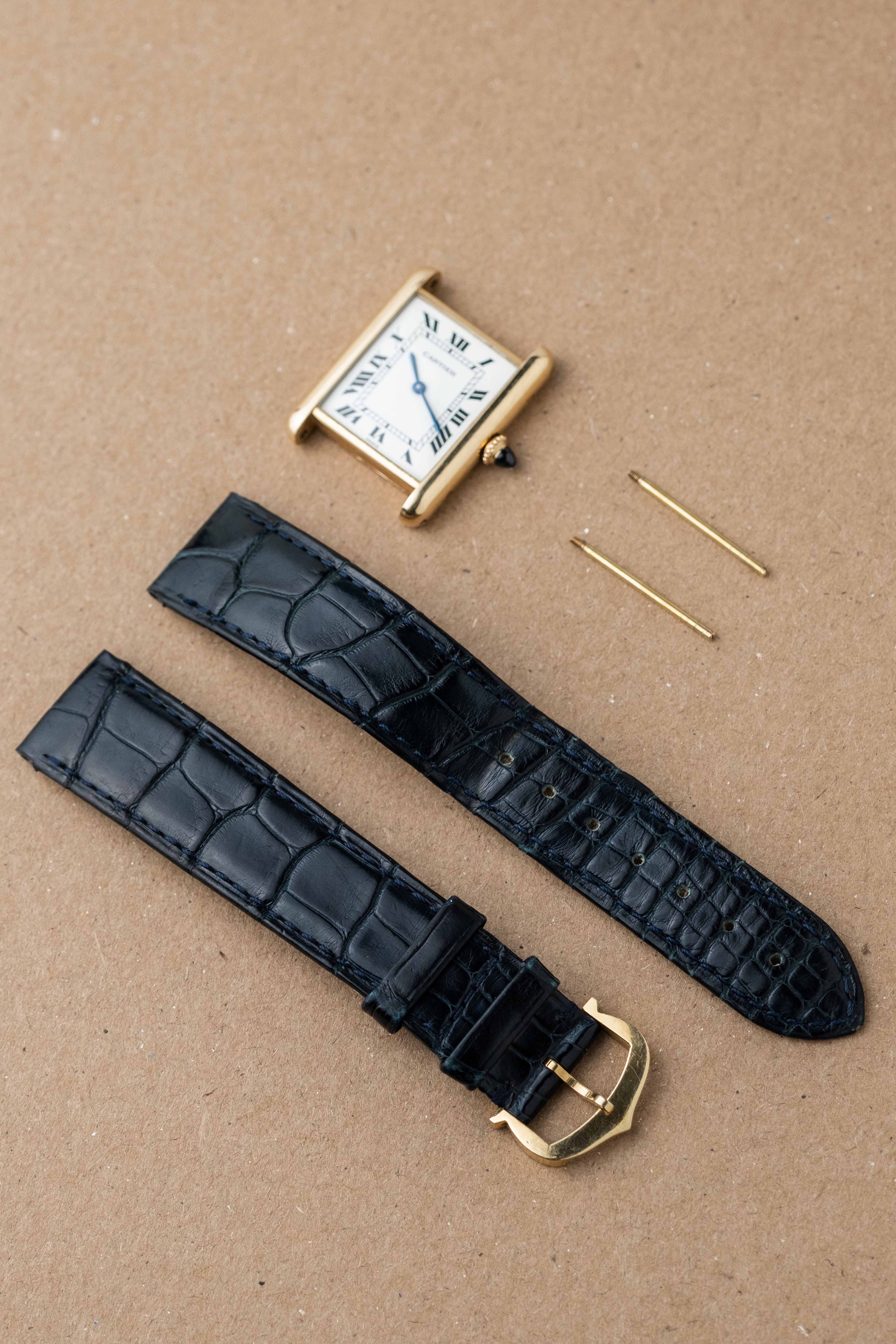 Cartier Tank Louis 'Paris' Dial Ref. 78086 1980's