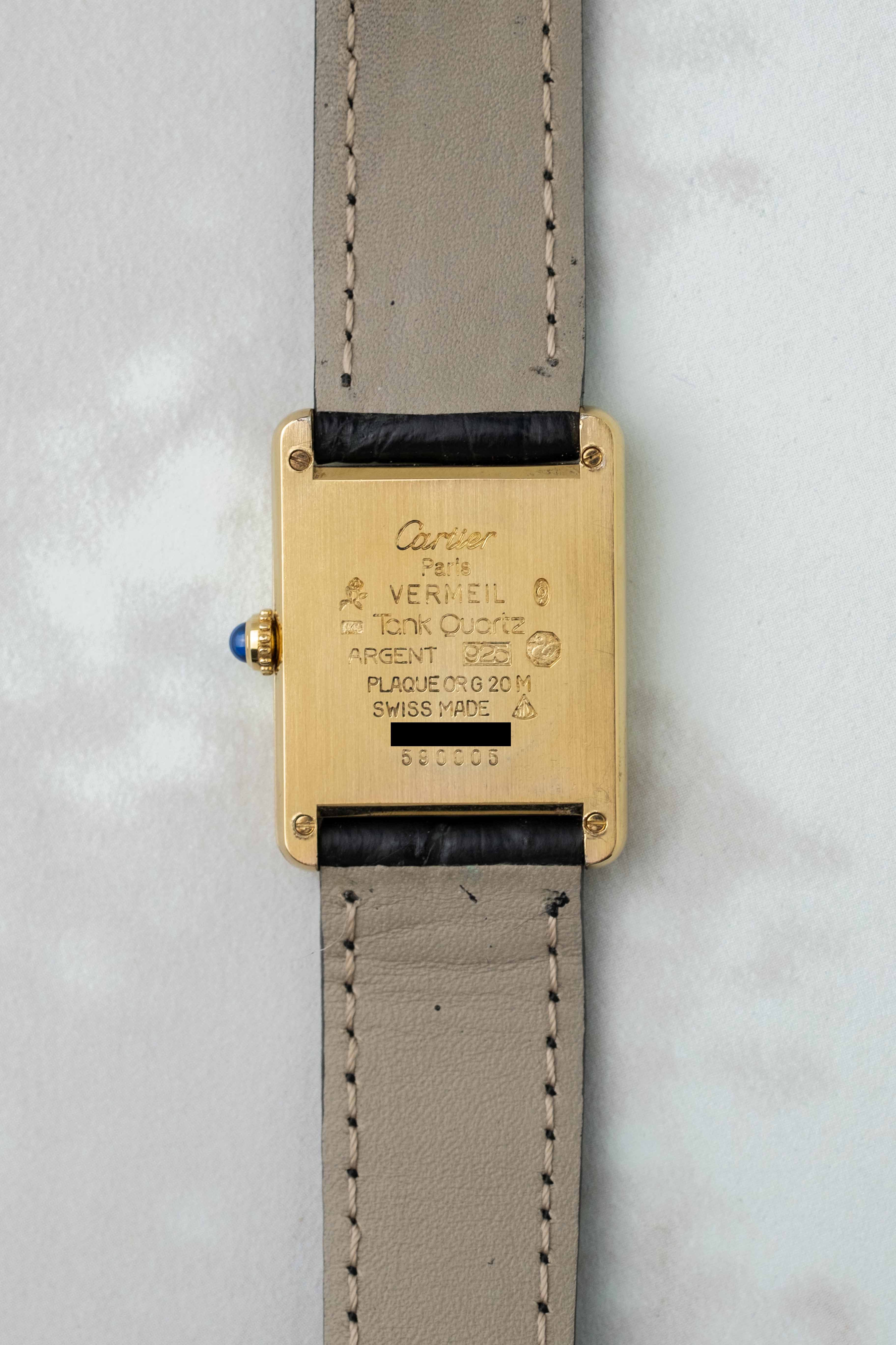 Cartier Tank Must De Cartier Ref. 590005 1990's