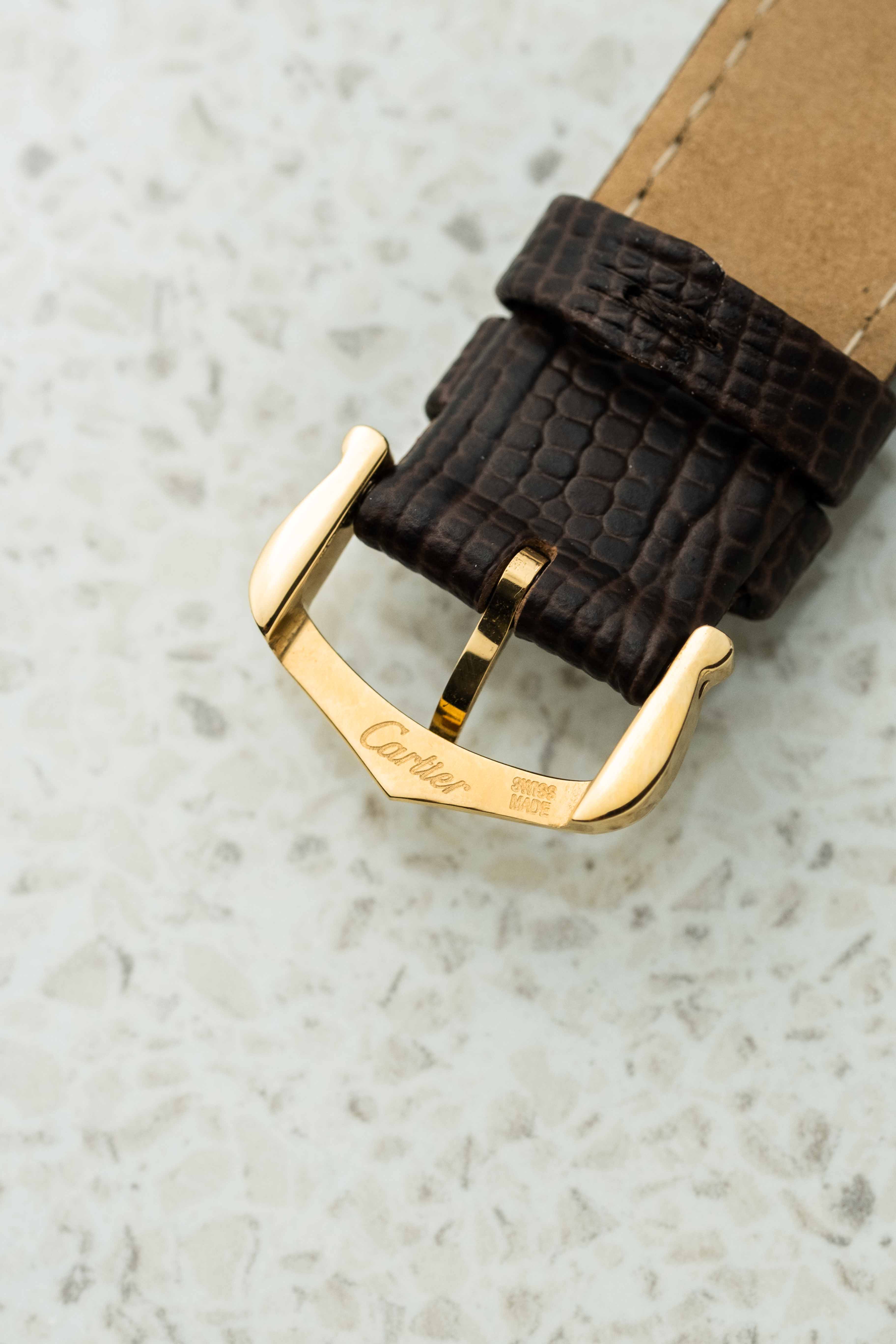 Cartier Tank Must De Cartier ‘Lemon' Dial 1970’s