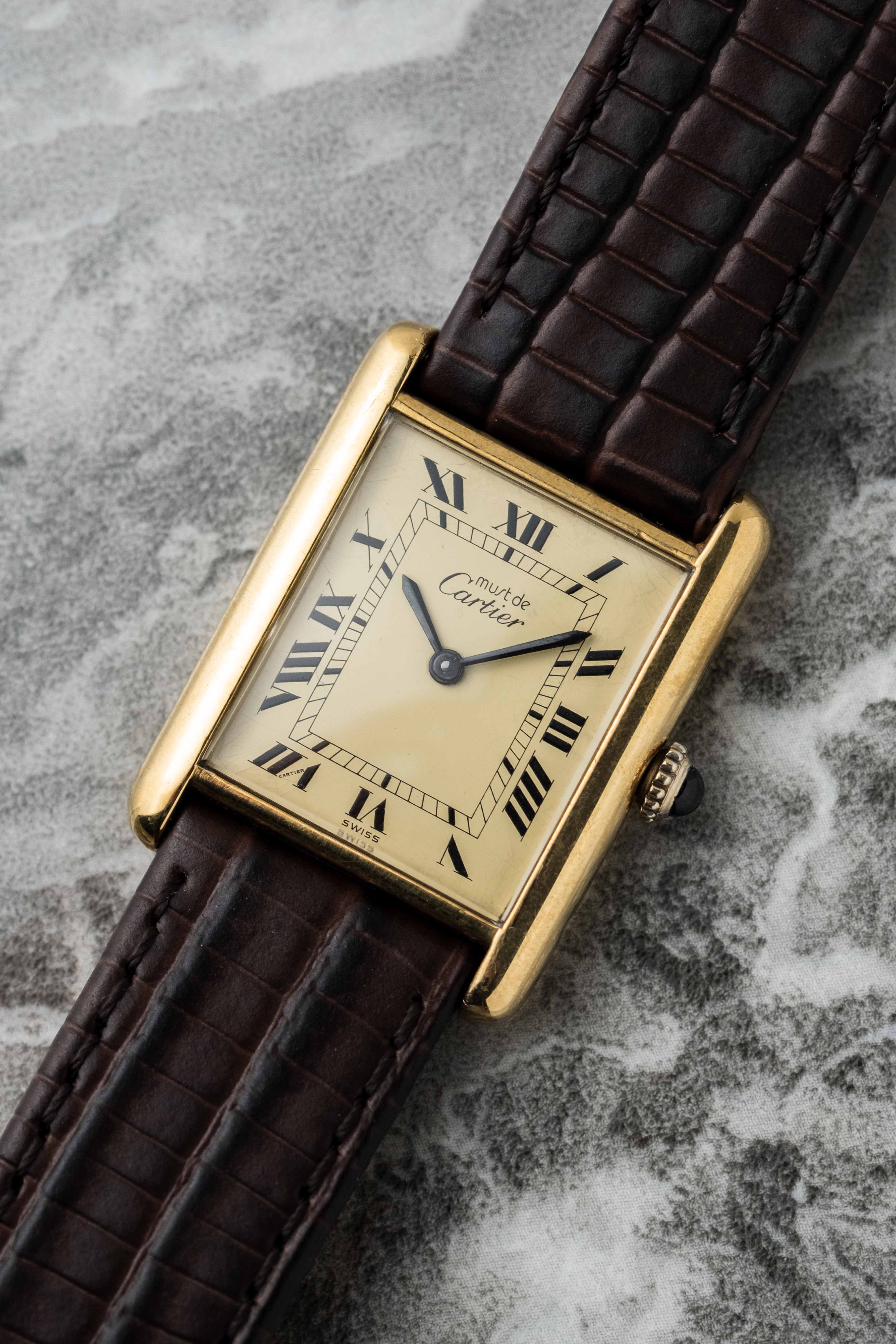 Cartier Tank Must De Cartier 'Manual' 1989 w/ Papers