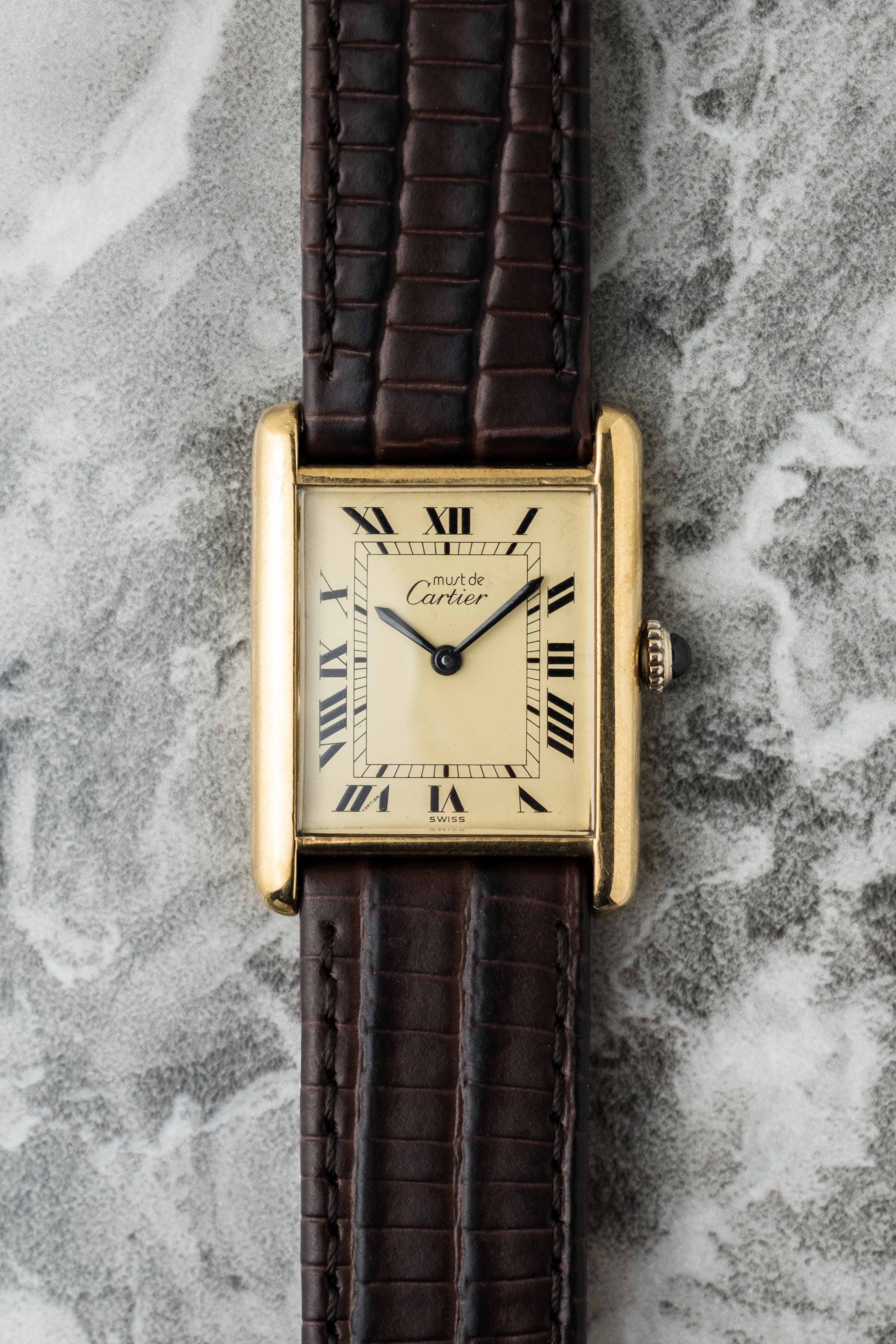 Cartier Tank Must De Cartier 'Manual' 1989 w/ Papers