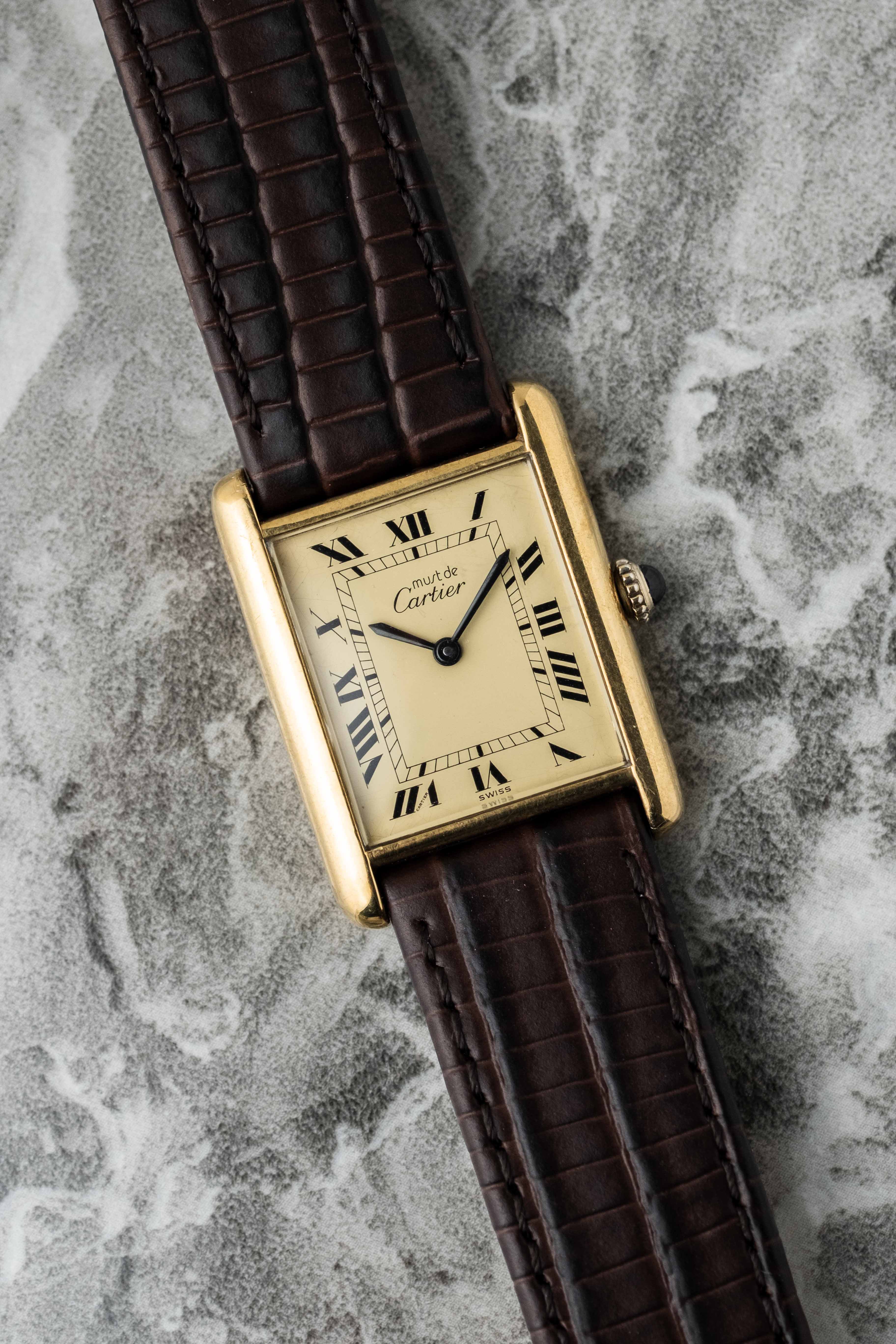 Cartier Tank Must De Cartier 'Manual' 1989 w/ Papers