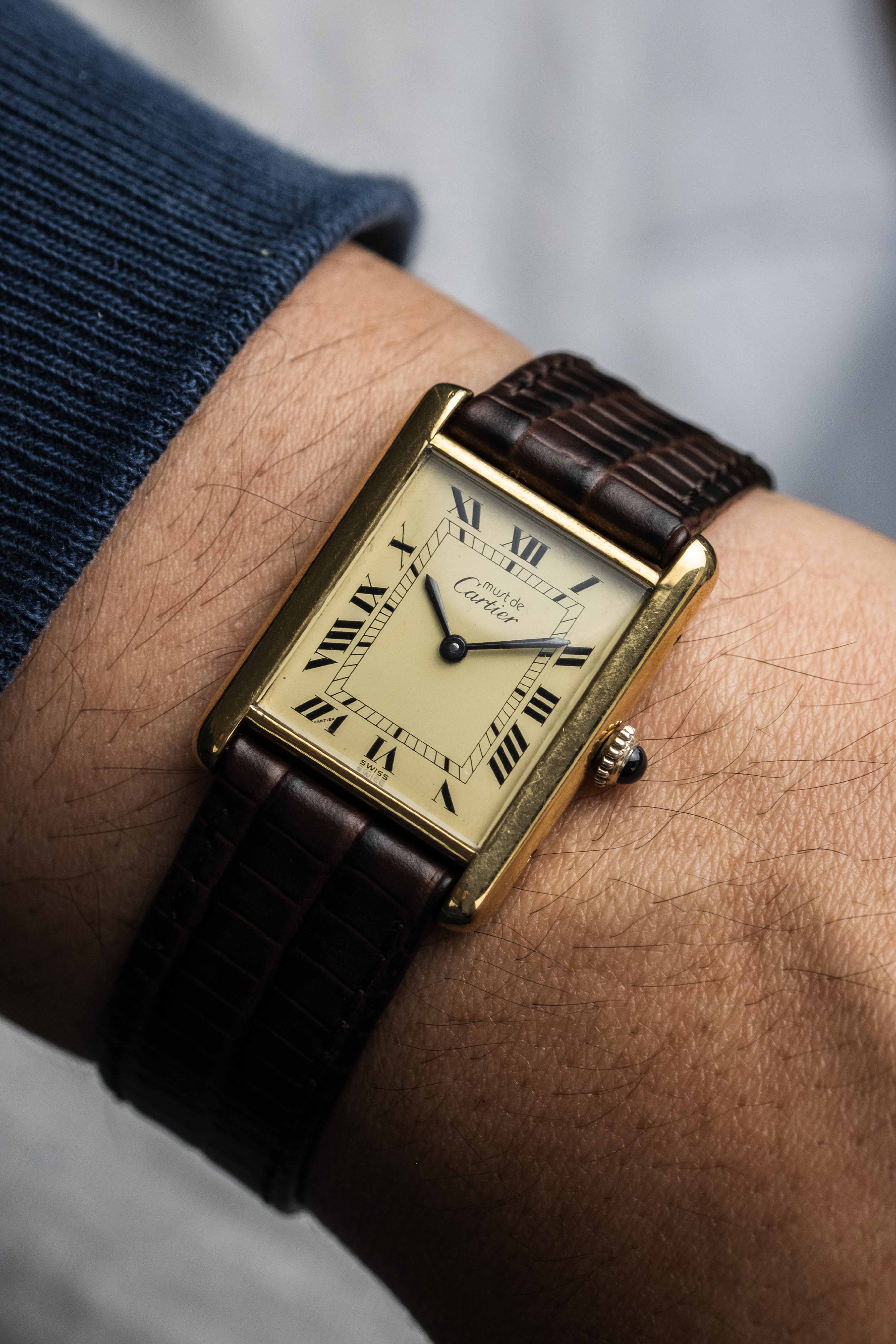 Cartier Tank Must De Cartier 'Manual' 1989 w/ Papers