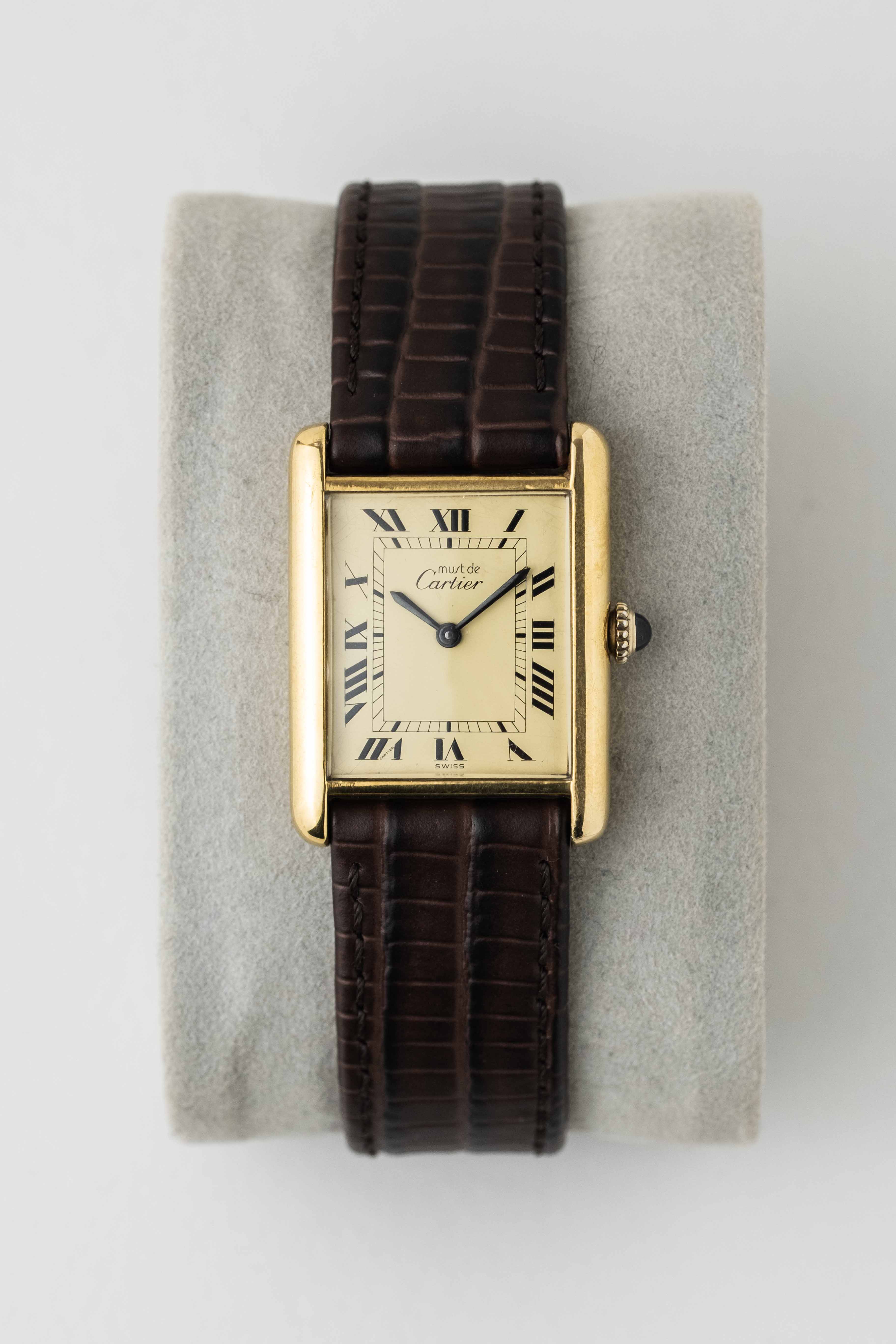 Cartier Tank Must De Cartier 'Manual' 1989 w/ Papers